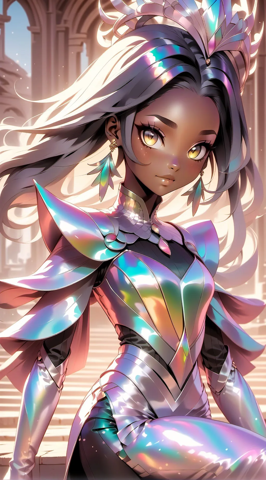 ai character: ruby background