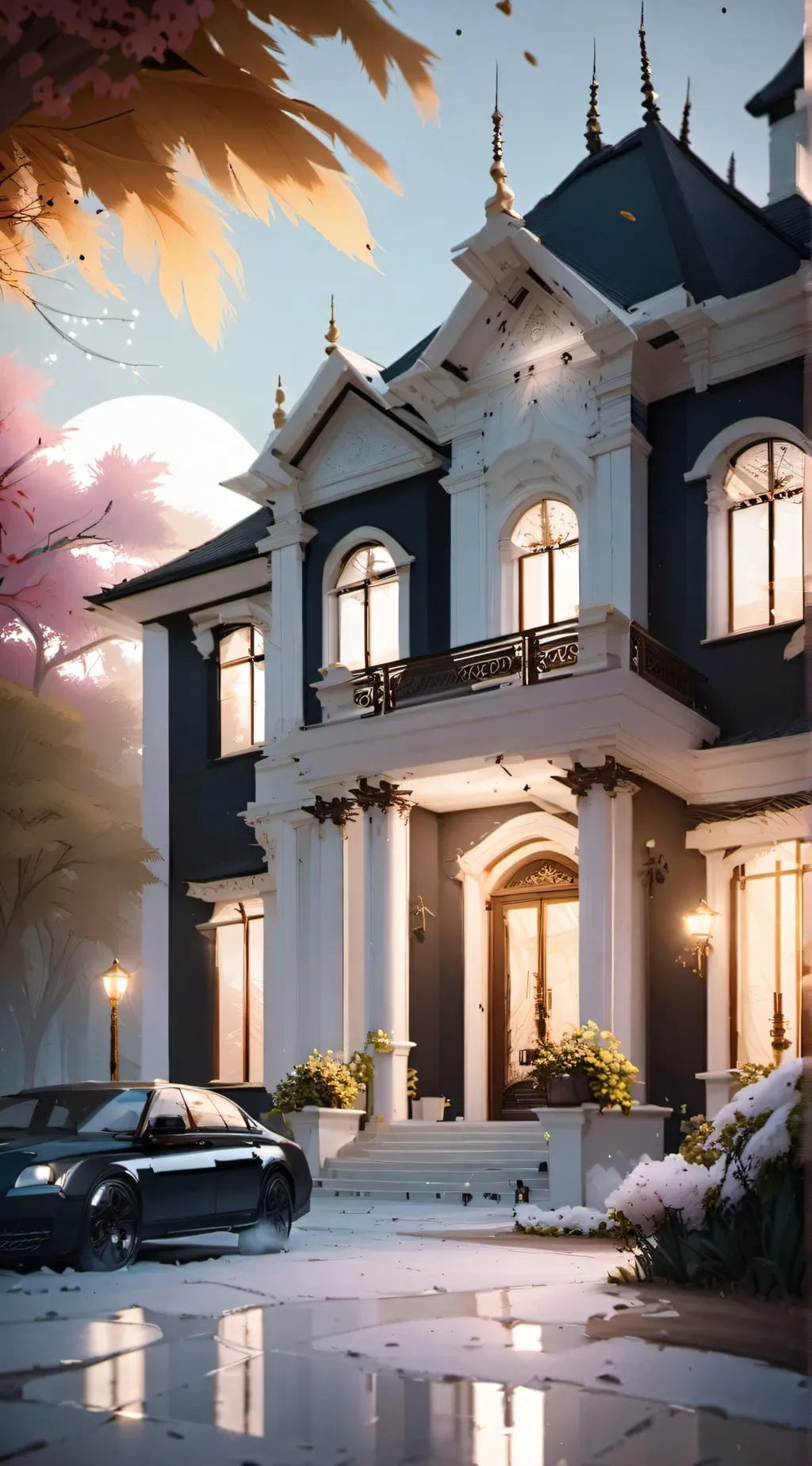 ai character: Mafia House🖤 background