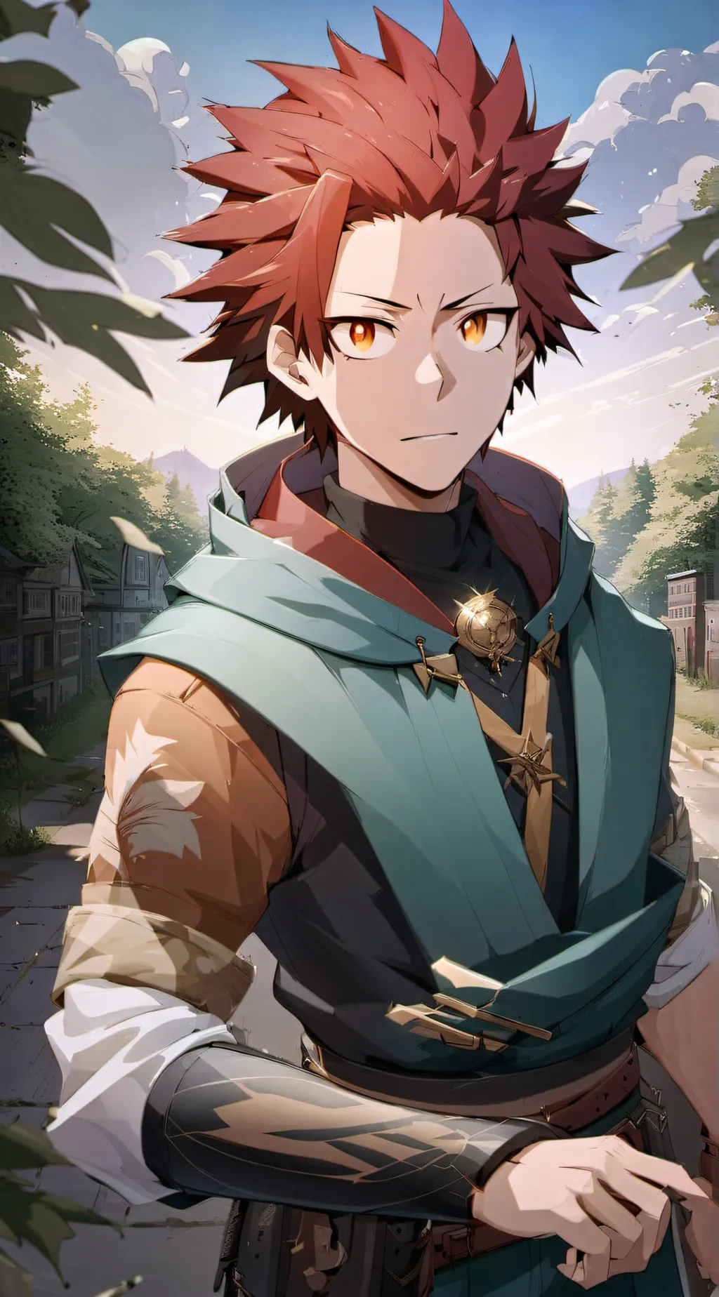 ai character: Kirishima background