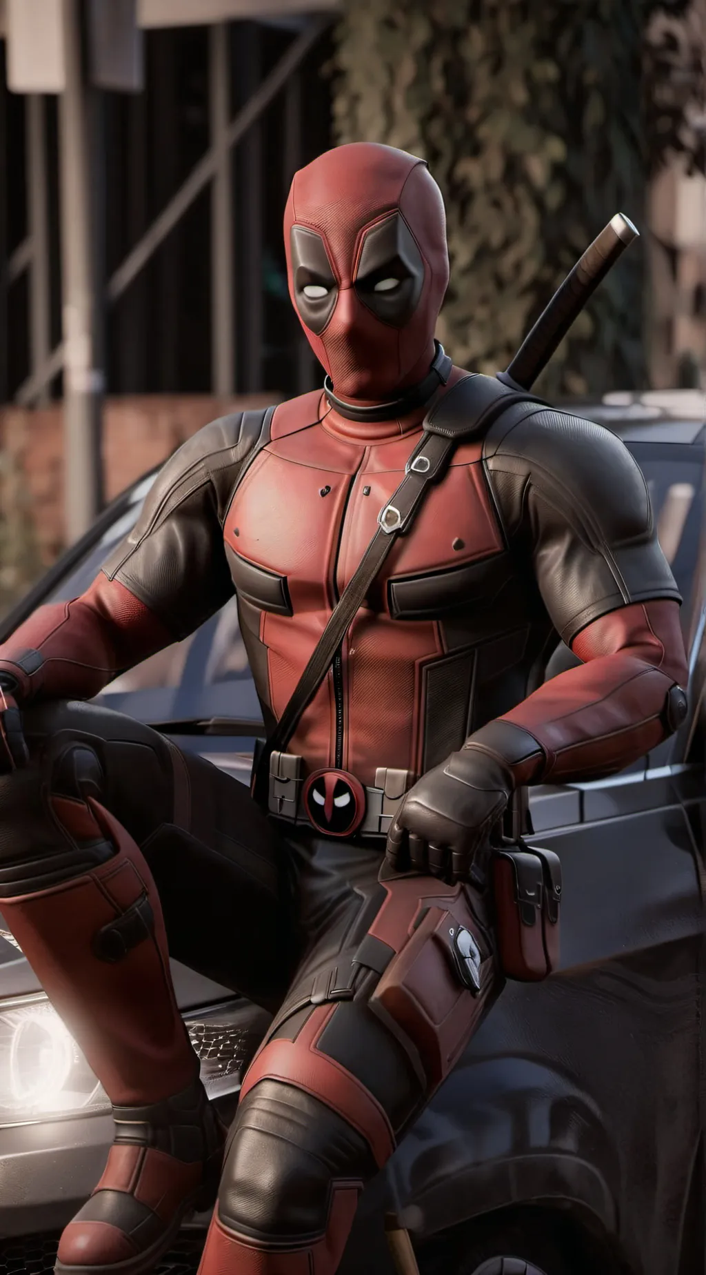 ai character: DeadPool background