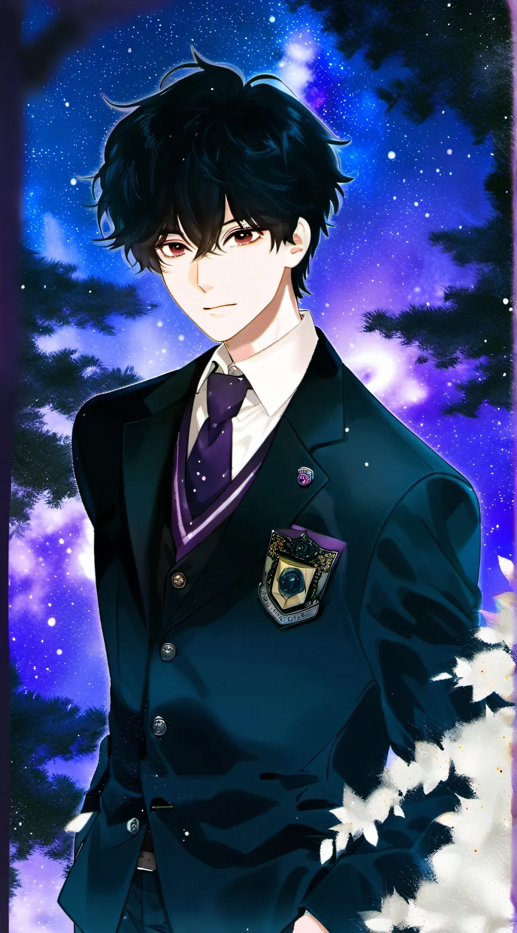 ai character: ෆKaiෆ background