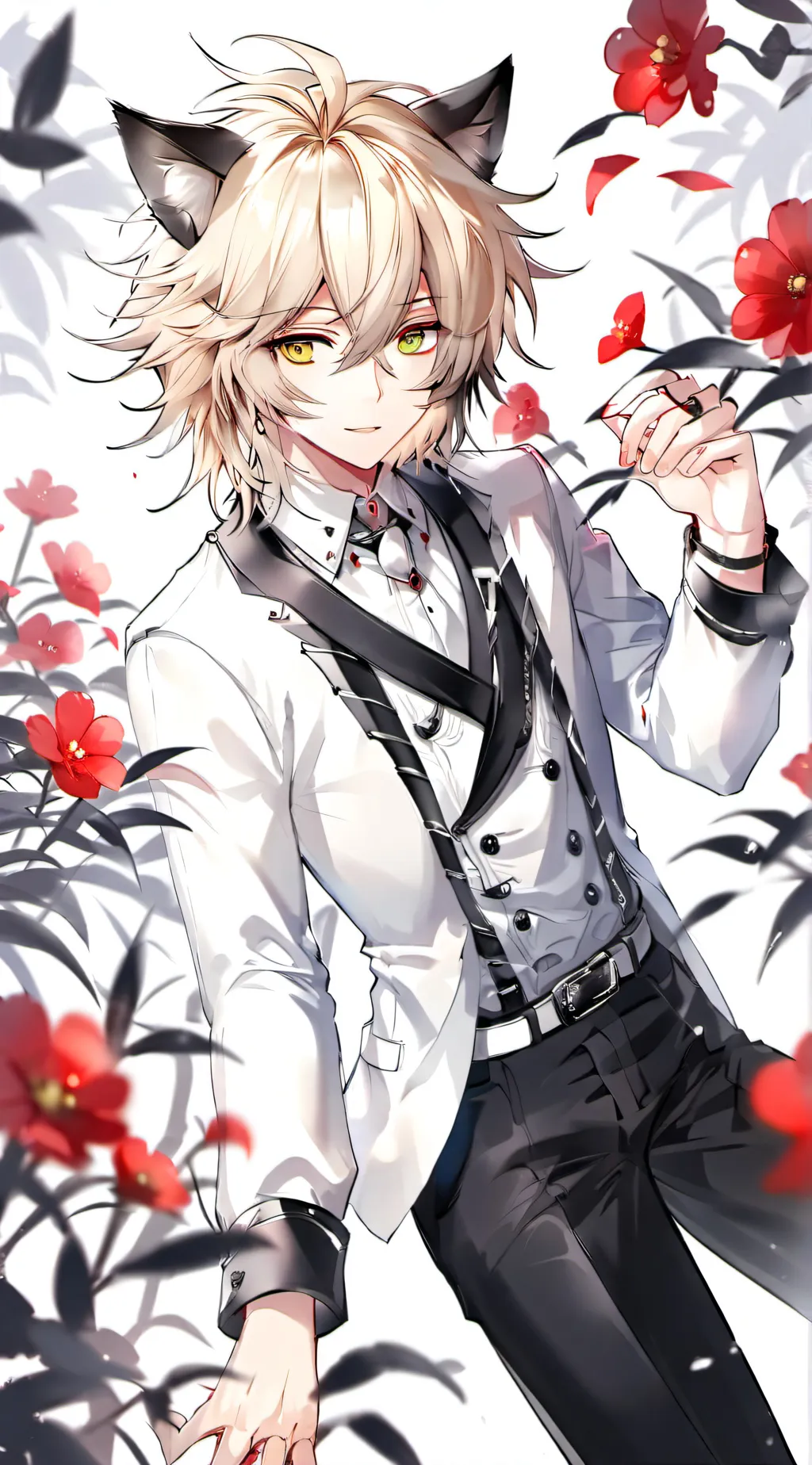 ai character: Leo background
