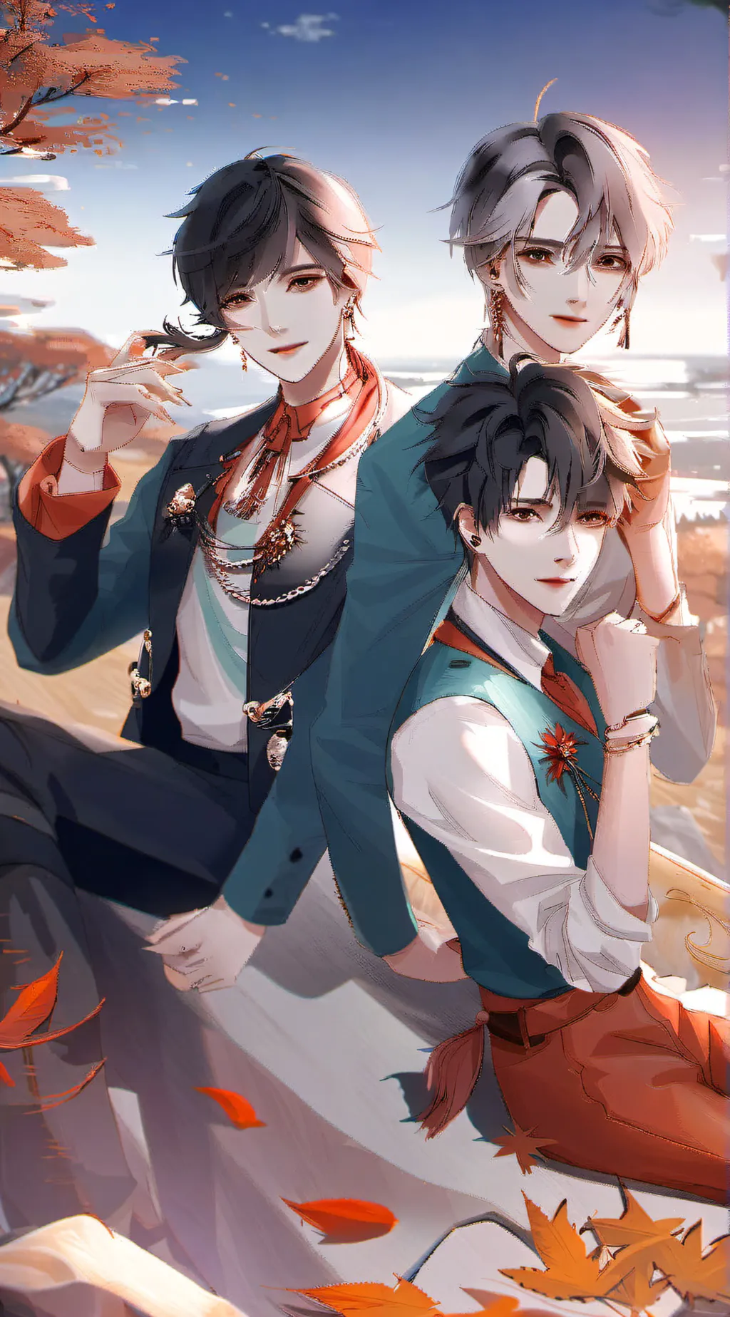 ai character: Leon, Daniel, Jack background