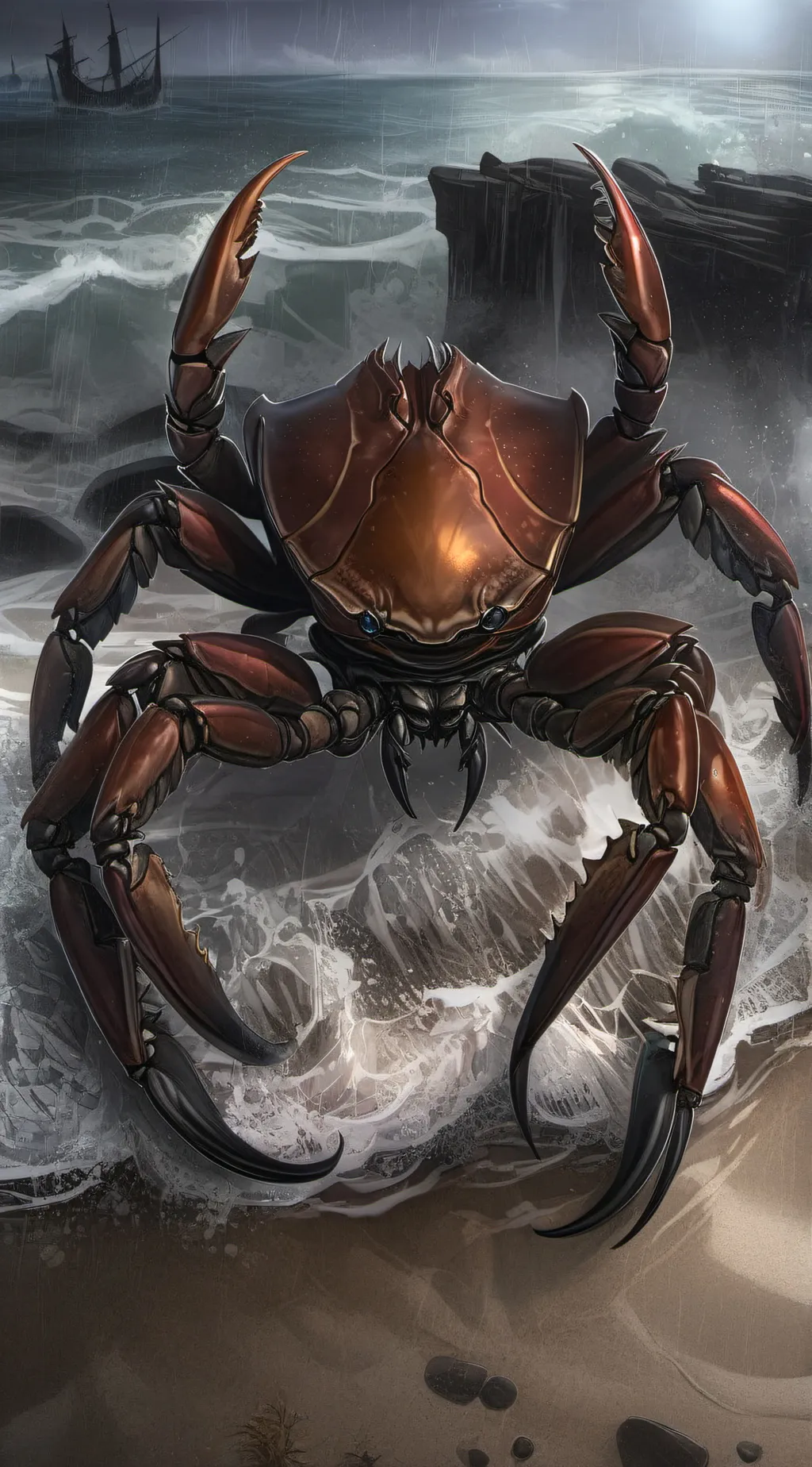 ai character: "The Idea hub" background