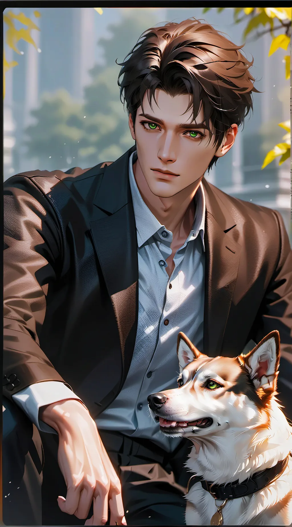 ai character: Andrew Masters background