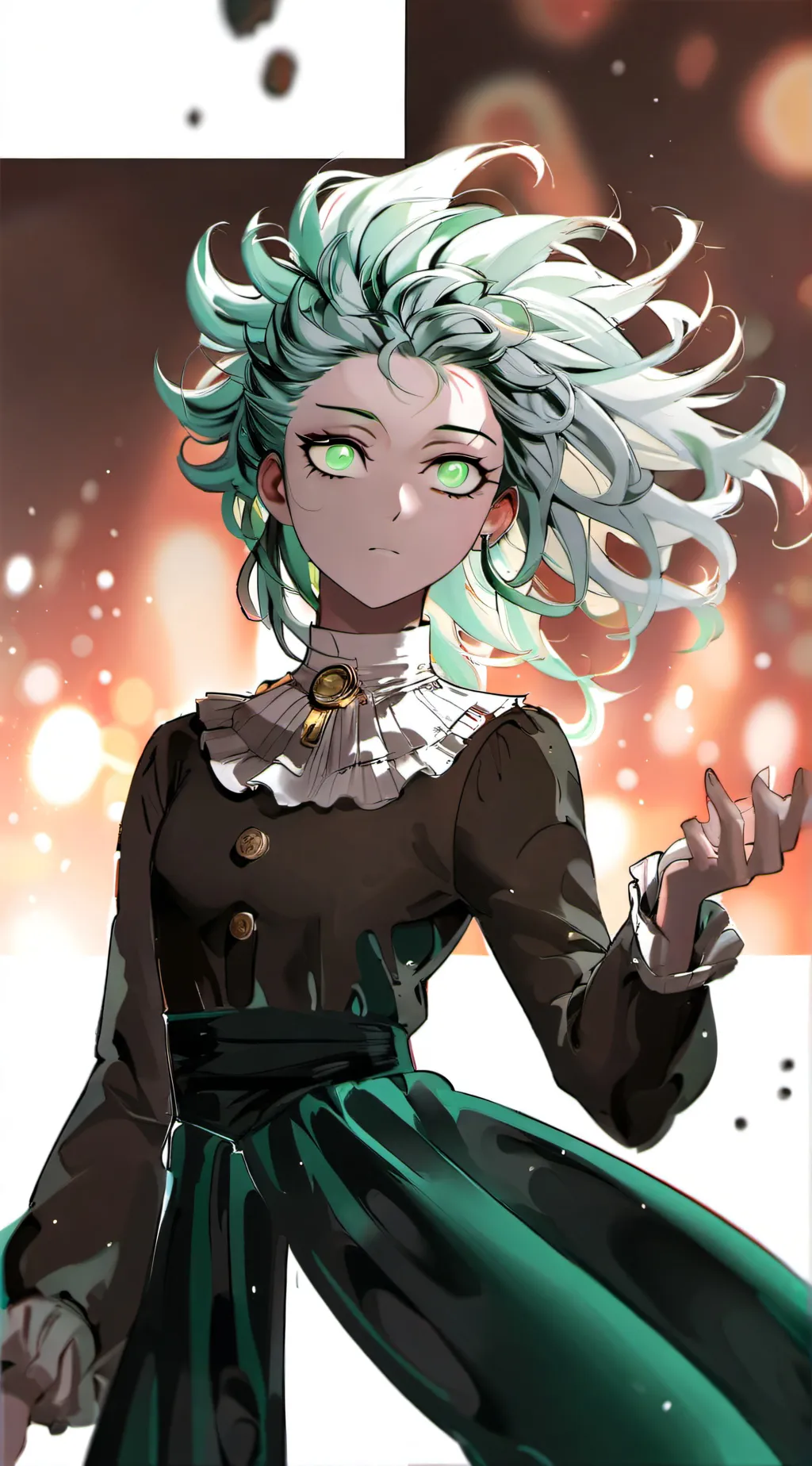 ai character: Tatsumaki background