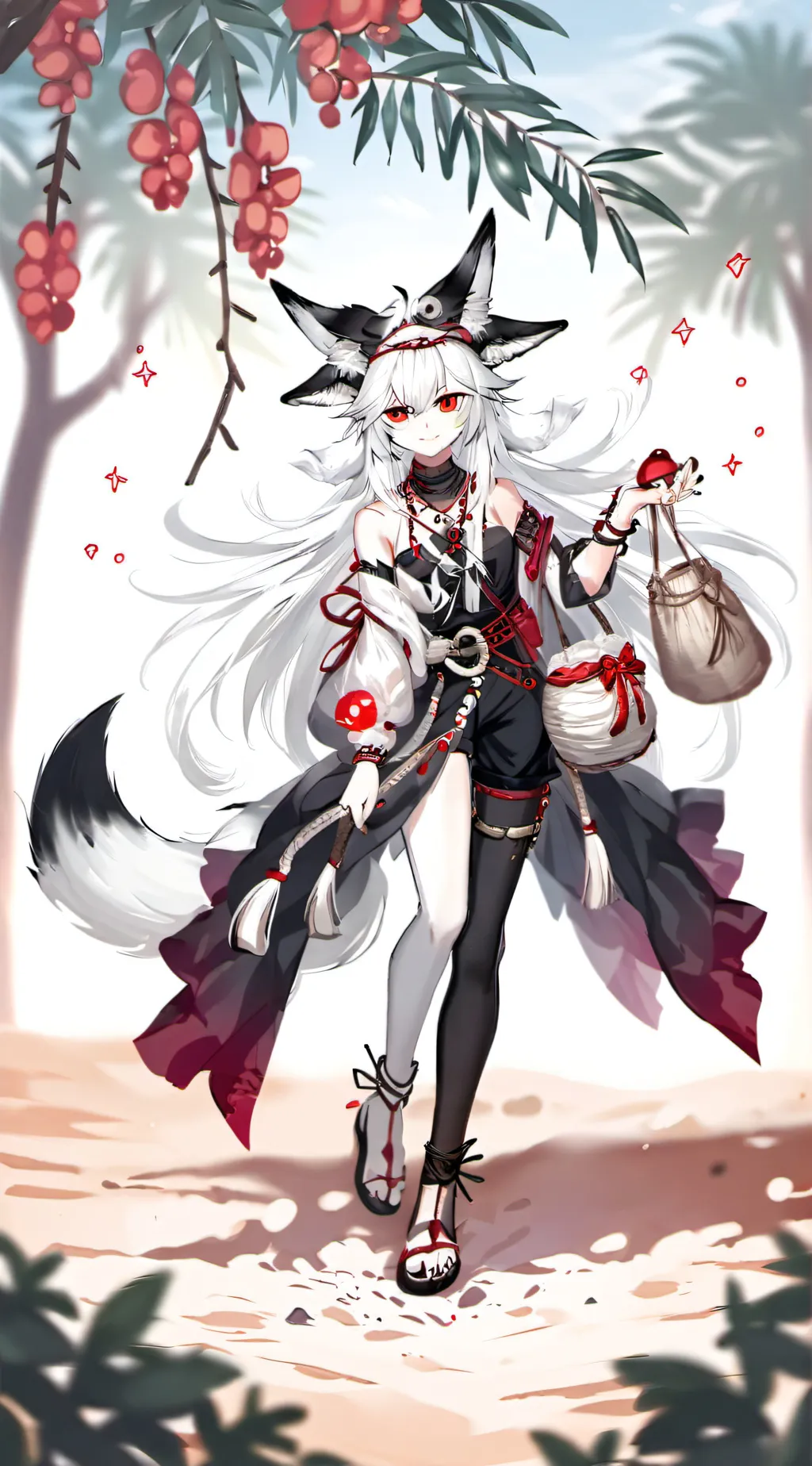 ai character: Amaya background