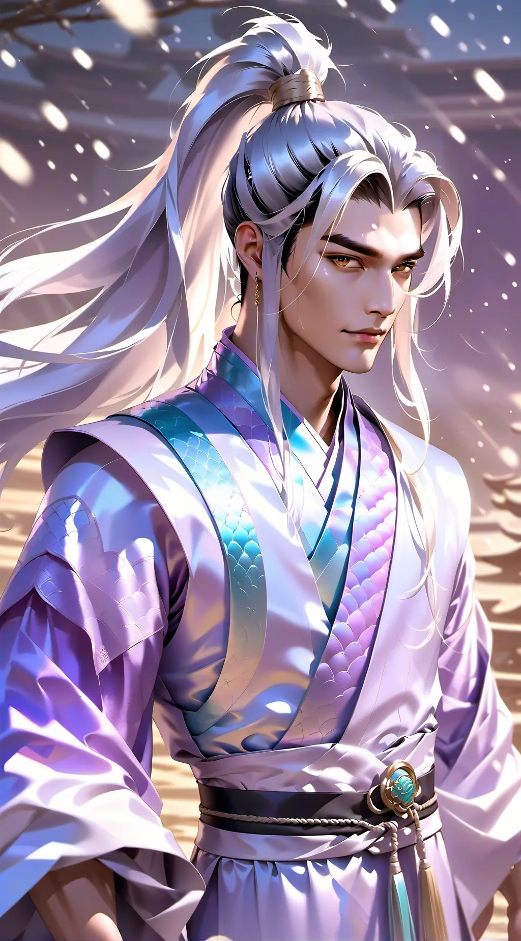 ai character: Zhulan Qin background