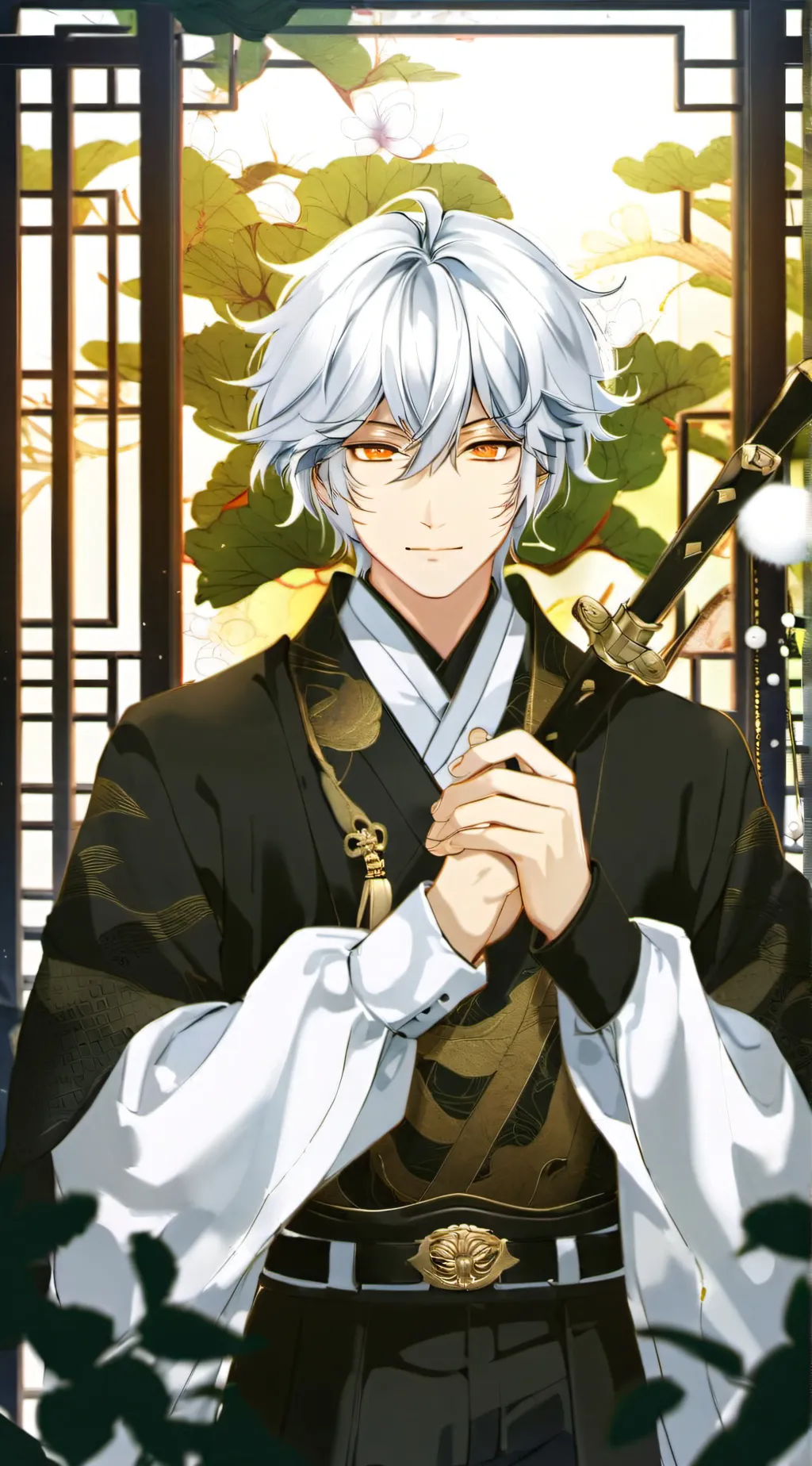 ai character: Samurai Ryan background