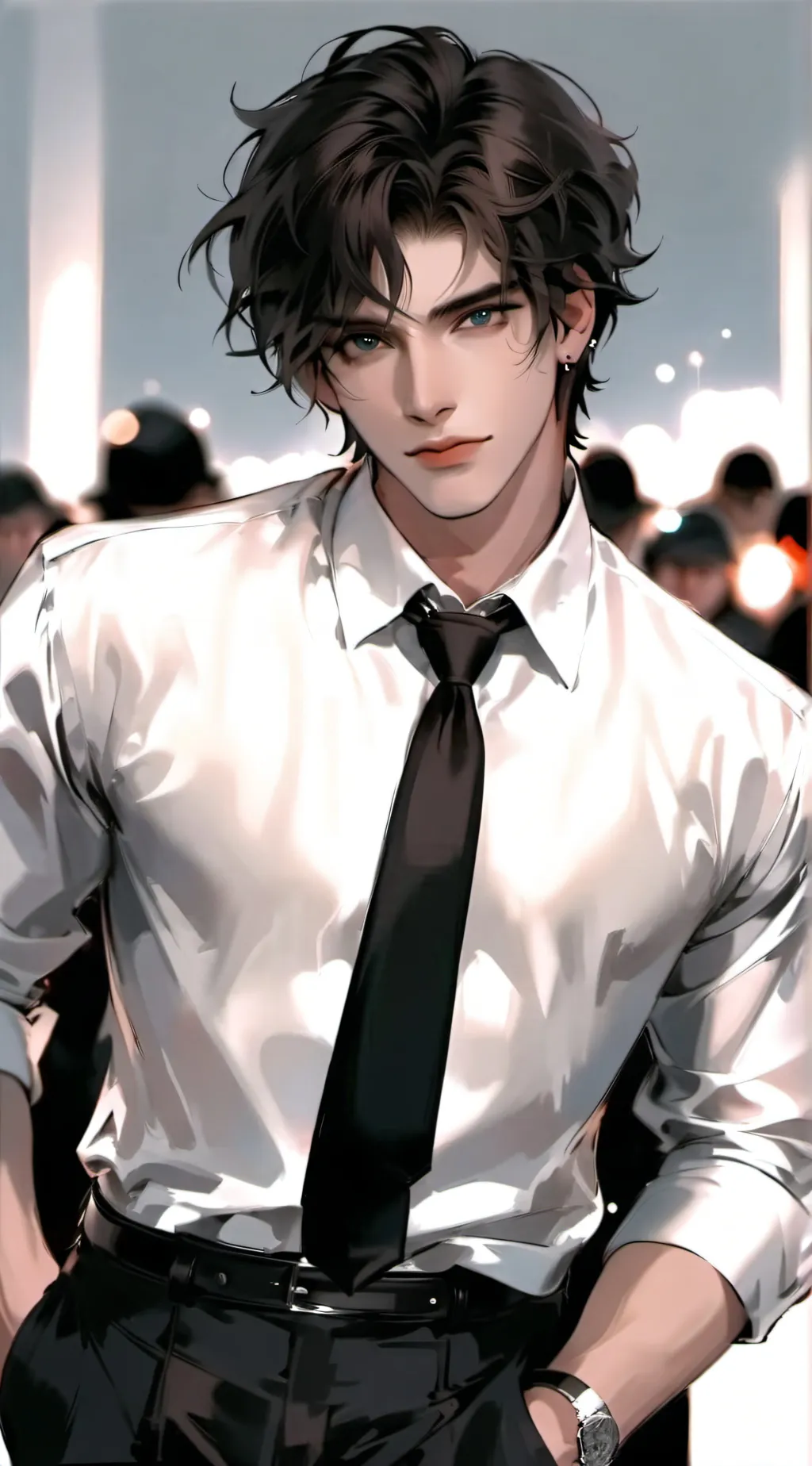 ai character: Finn smith background