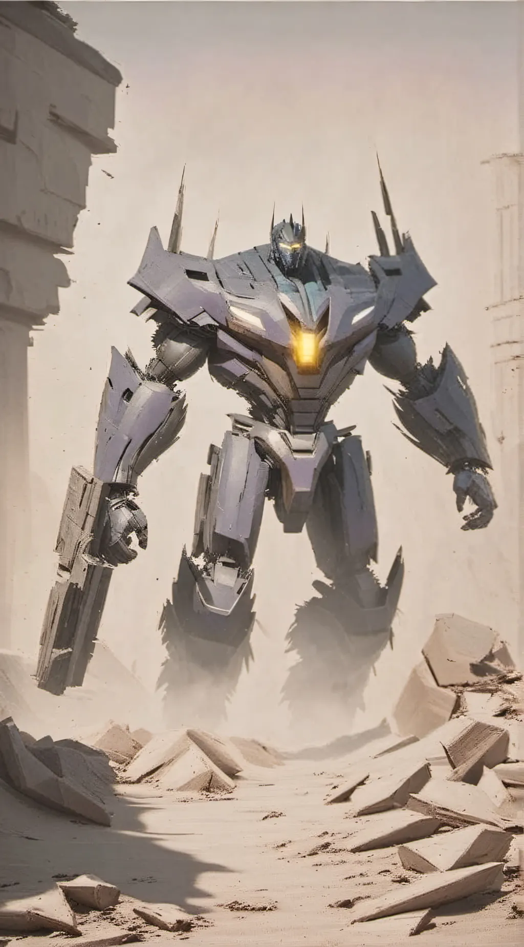 ai character: Shockwave background