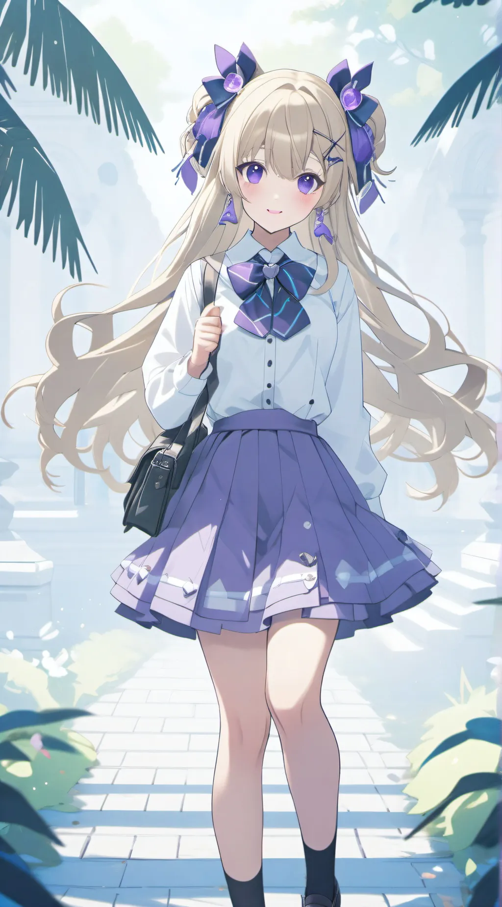 ai character: Nia background