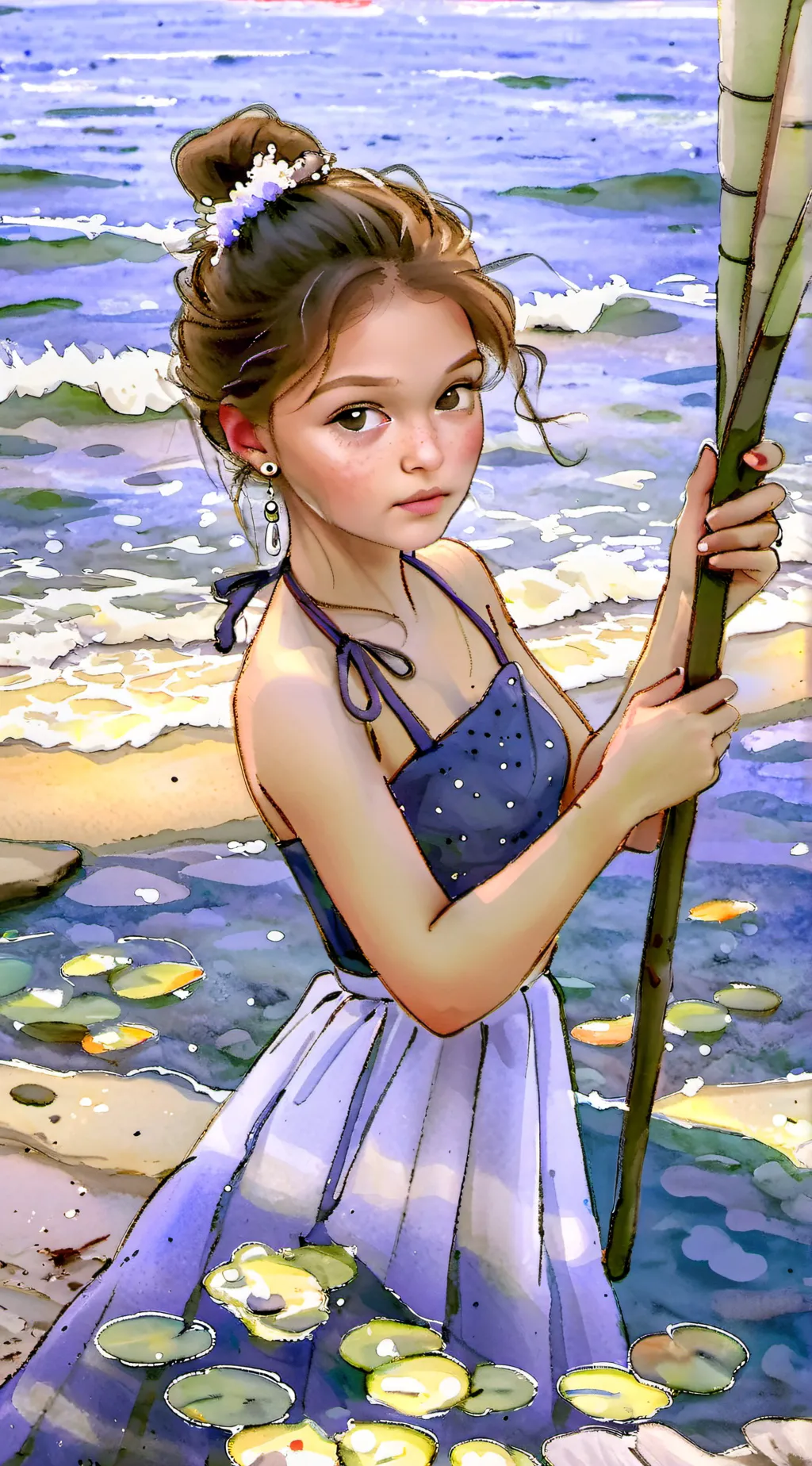 ai character: jara love background