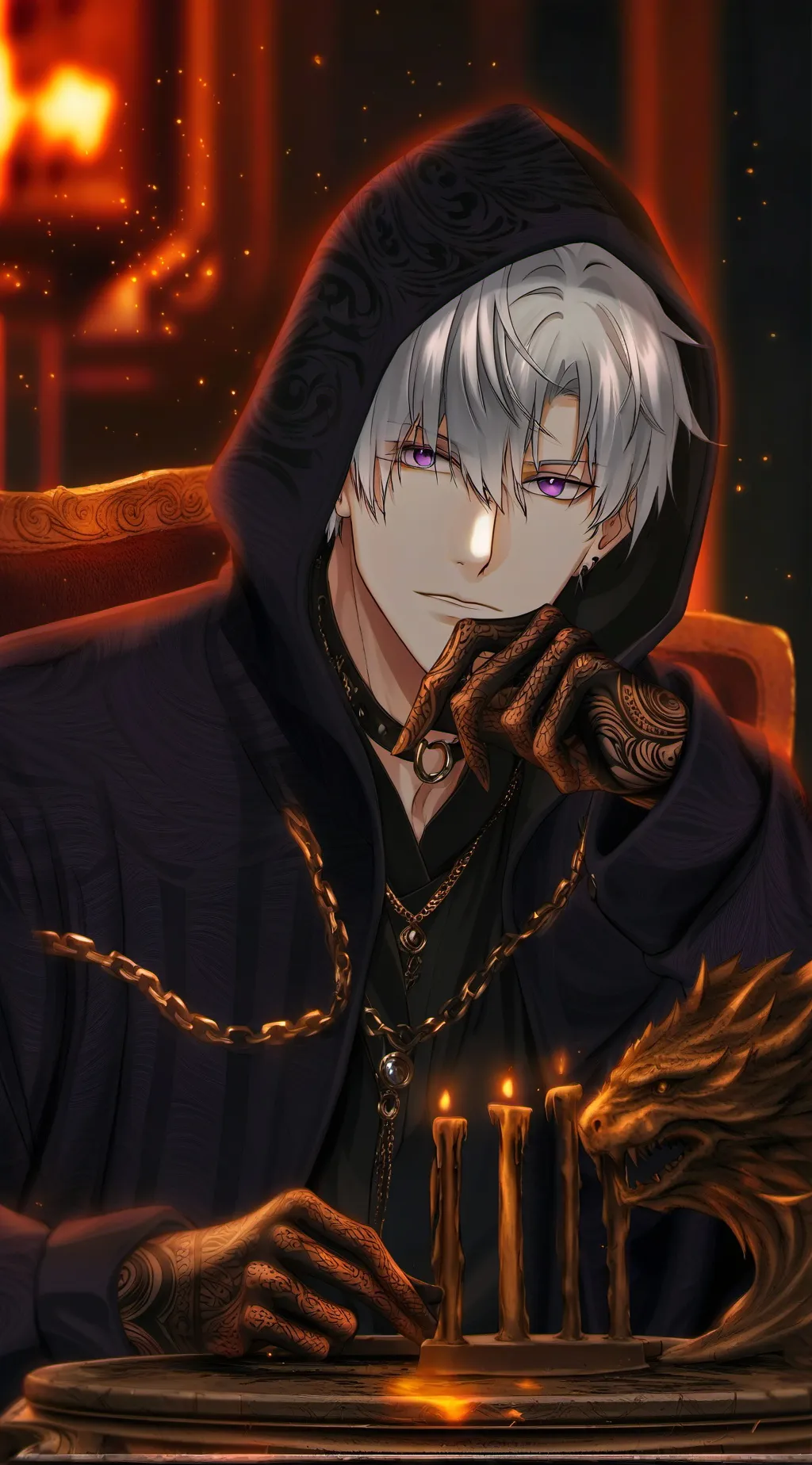 ai character: Lucas background
