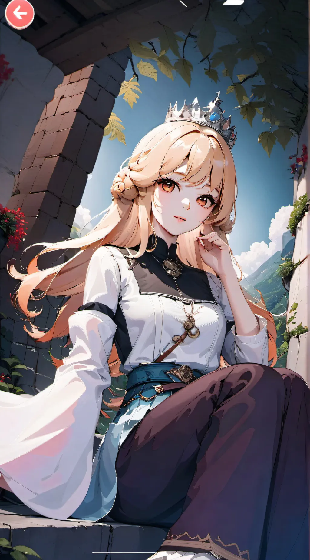 ai character: Princess Lucina background