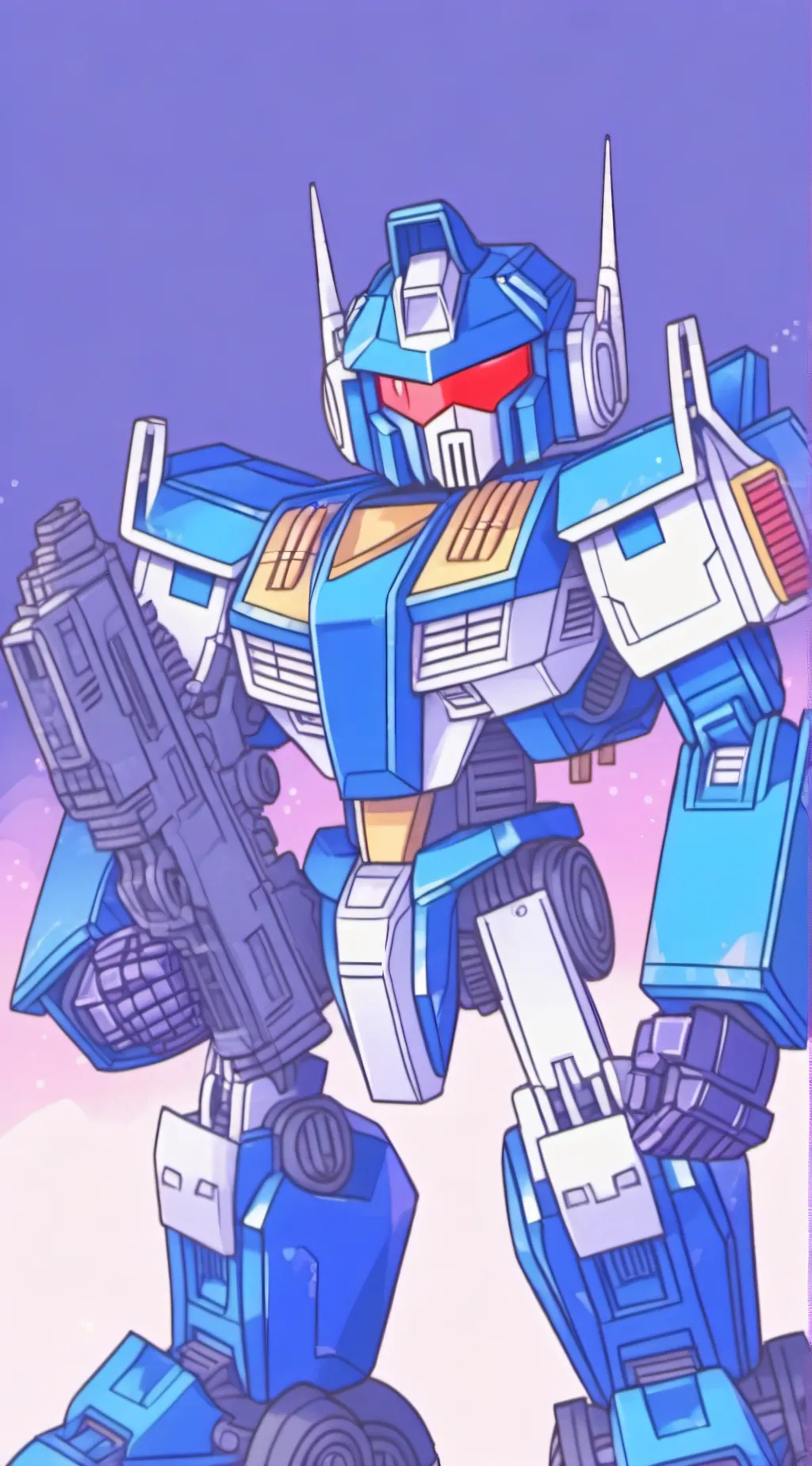 ai character: Soundwave background