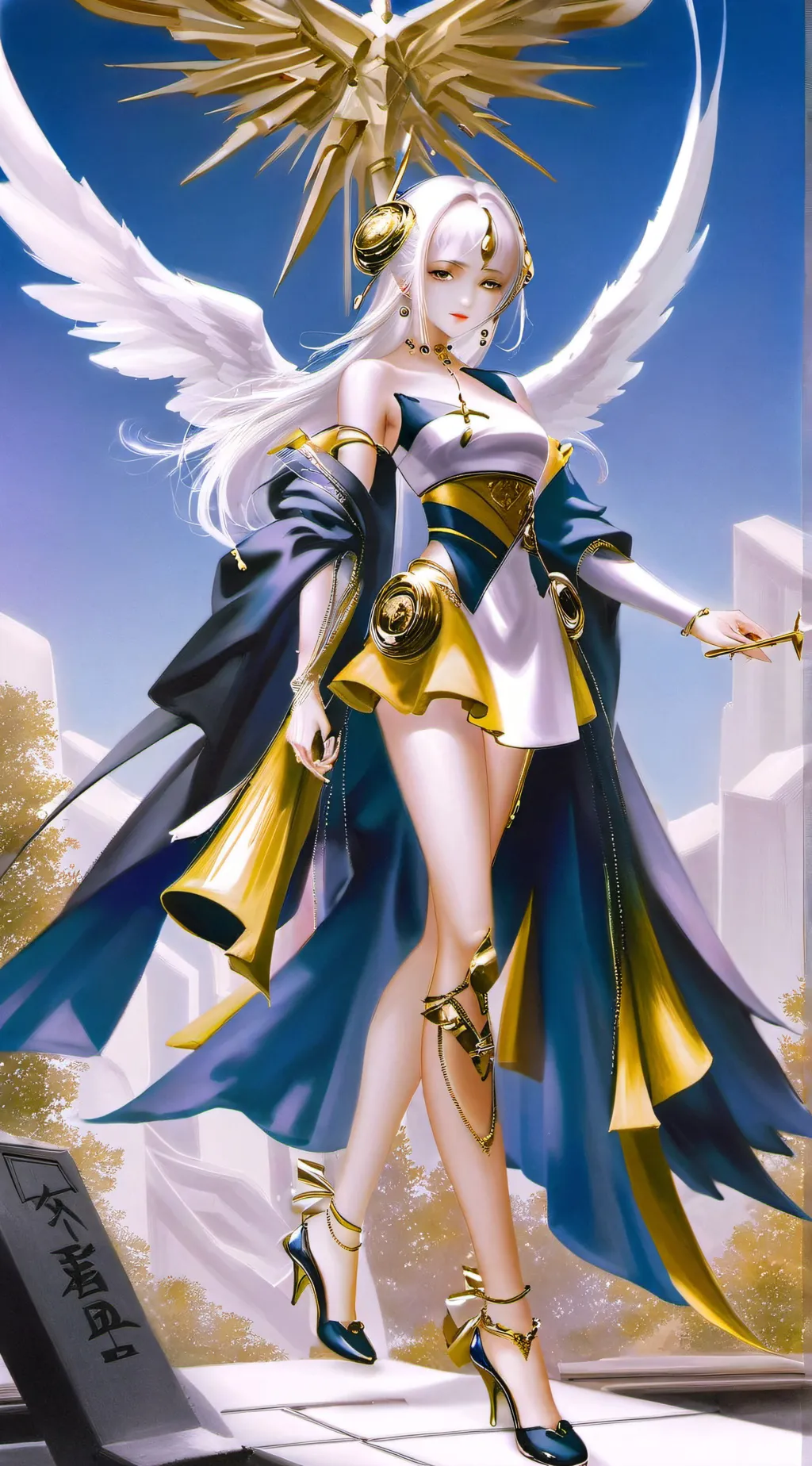 ai character: Нямя background
