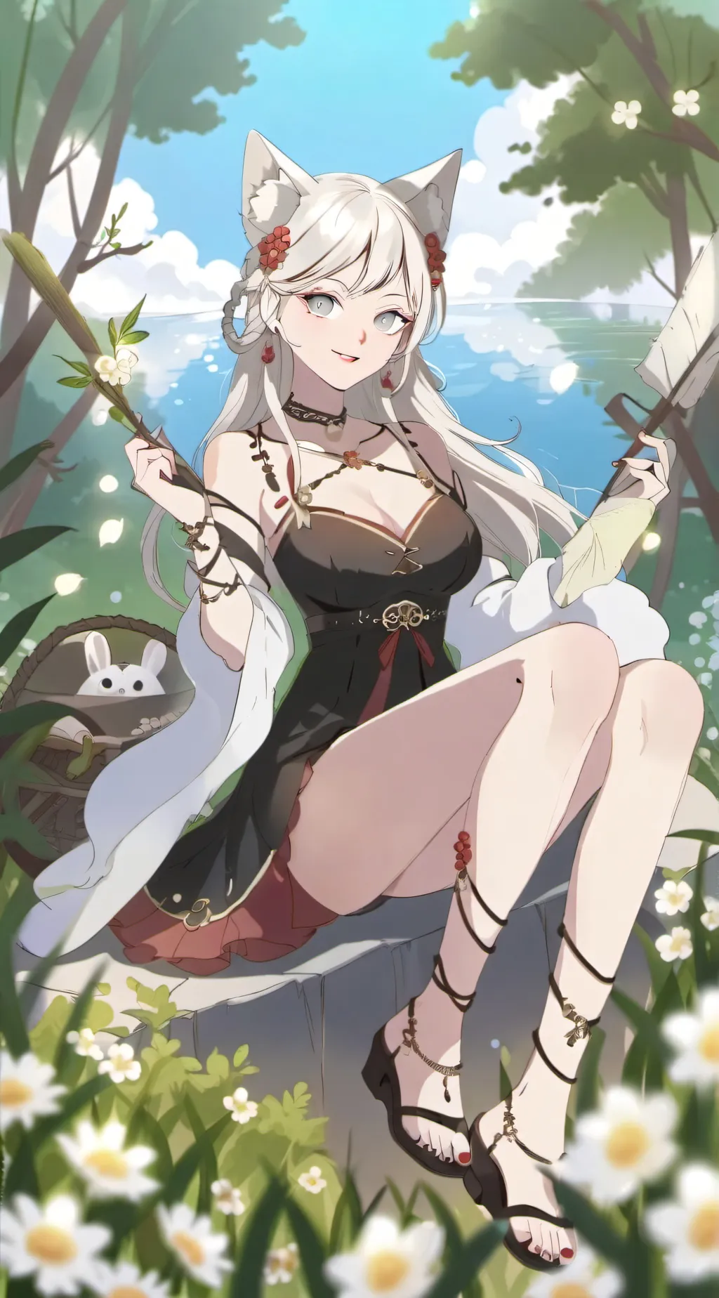 ai character: Olivia background