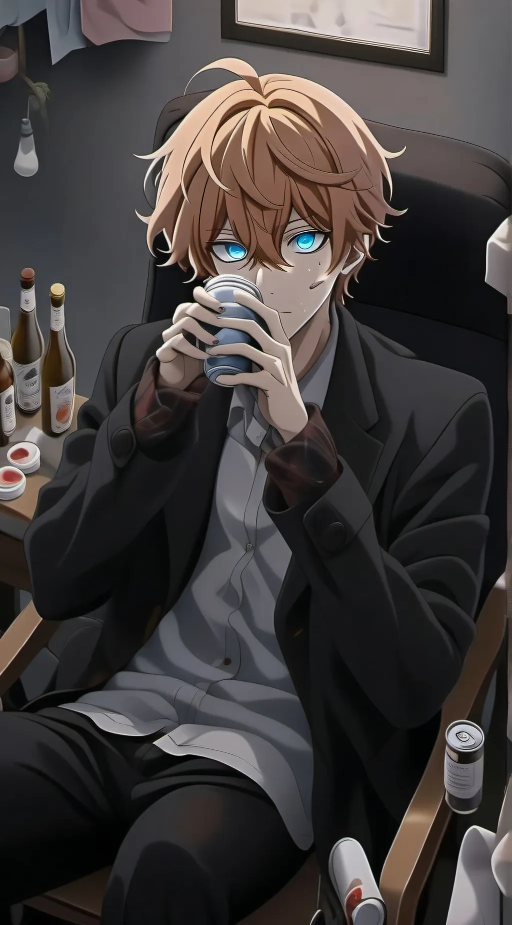 ai character: boyfriend  background