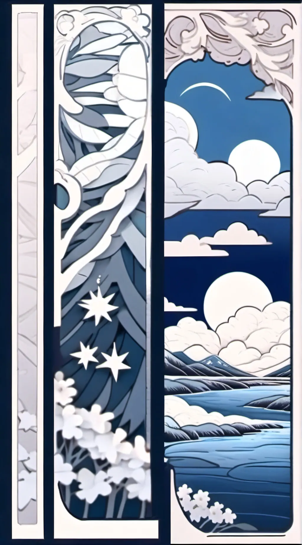 ai character: CH (my au) background