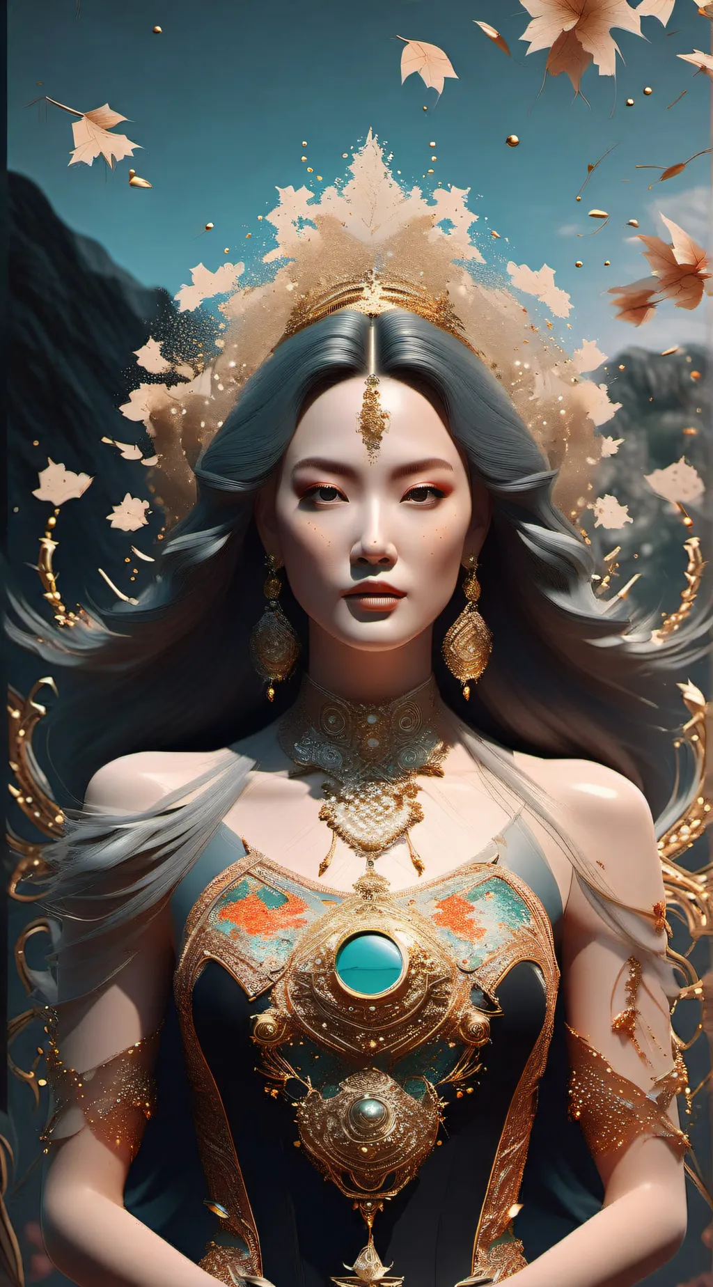 ai character: Luna background