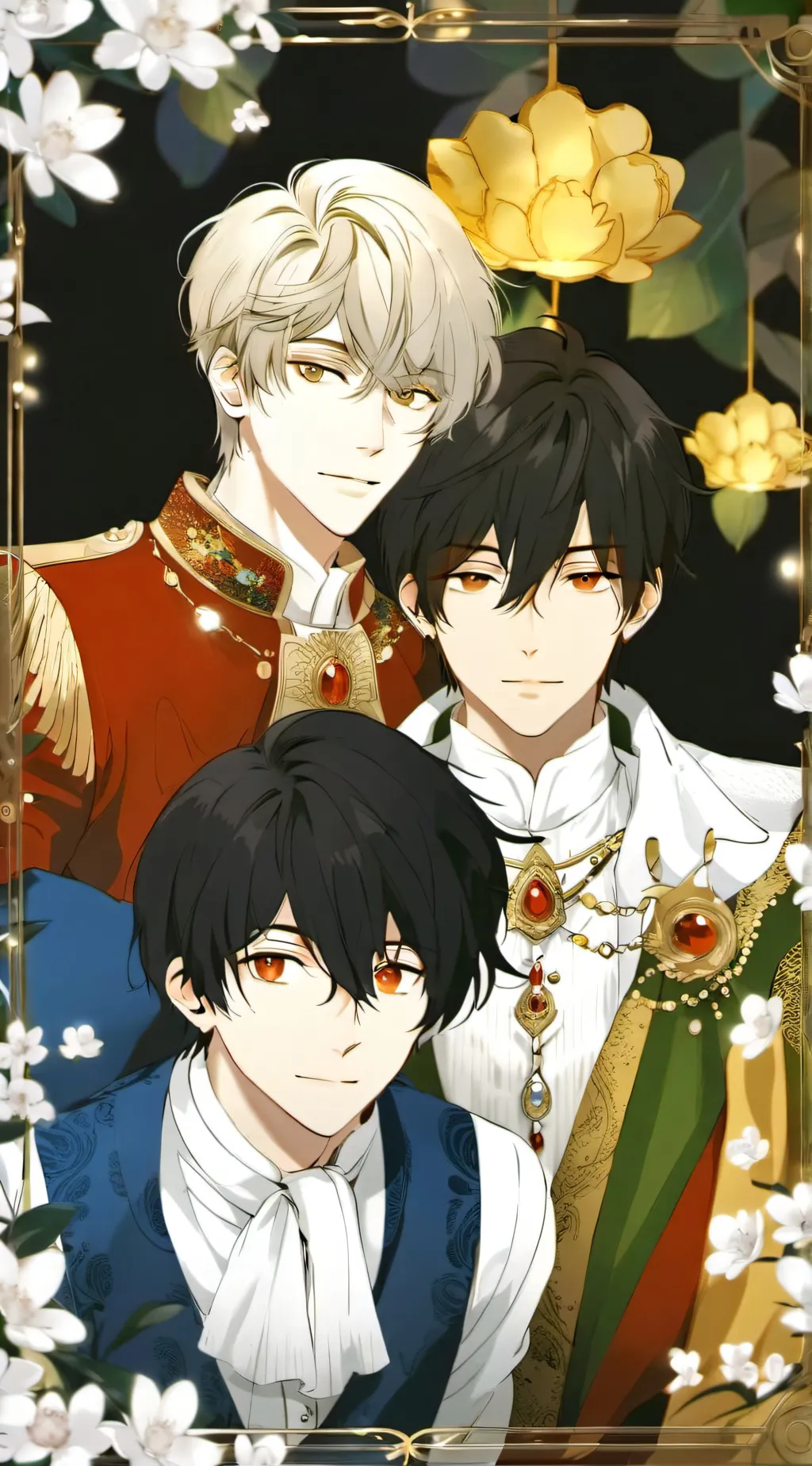 ai character: boys  background