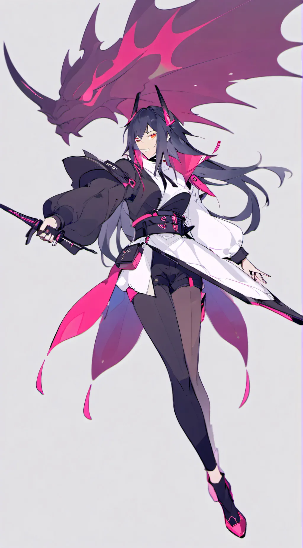 ai character: demon eslayer  background
