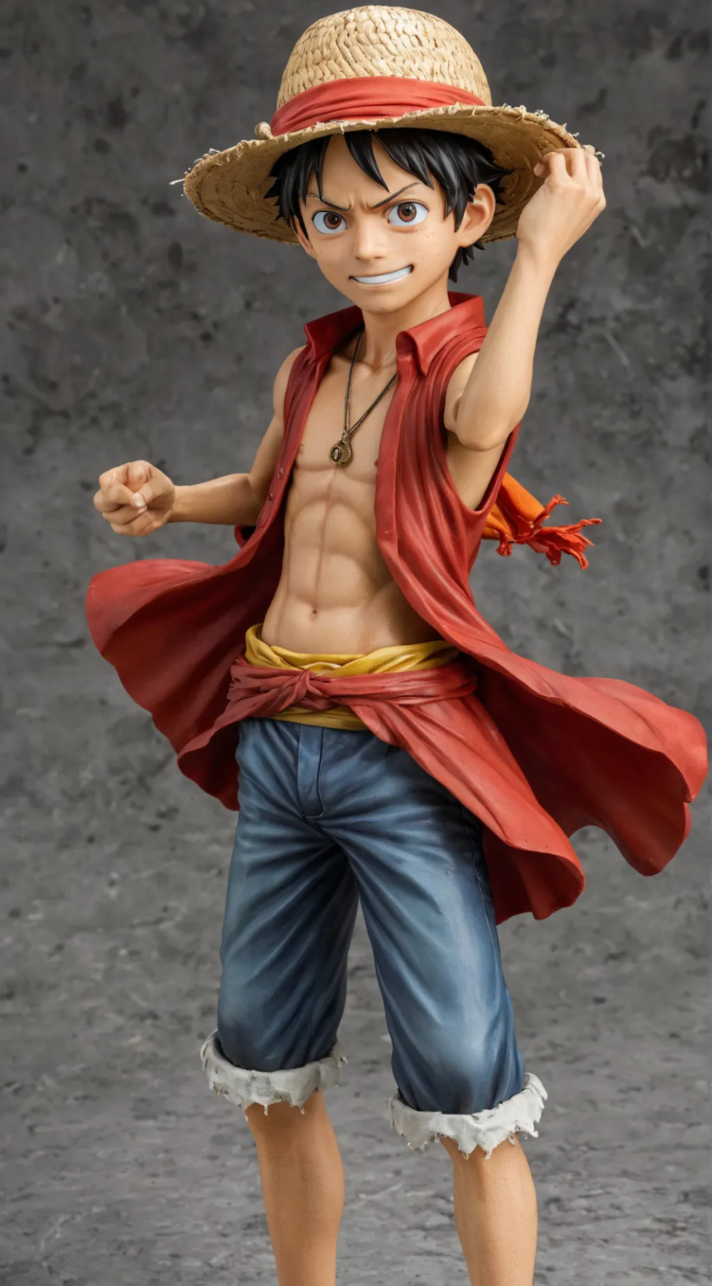 ai character: Luffy background