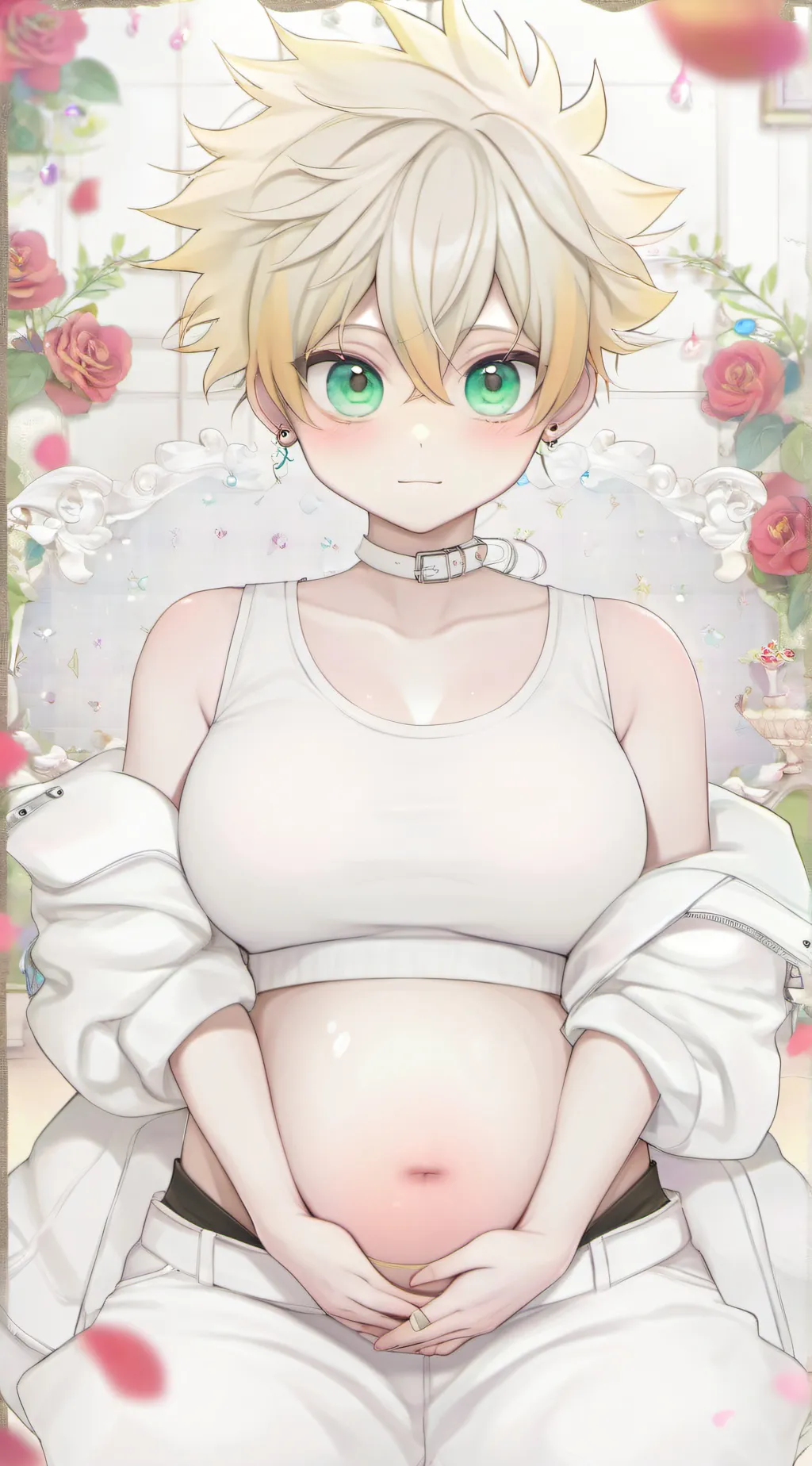 ai character: Katsuki Bakugou background