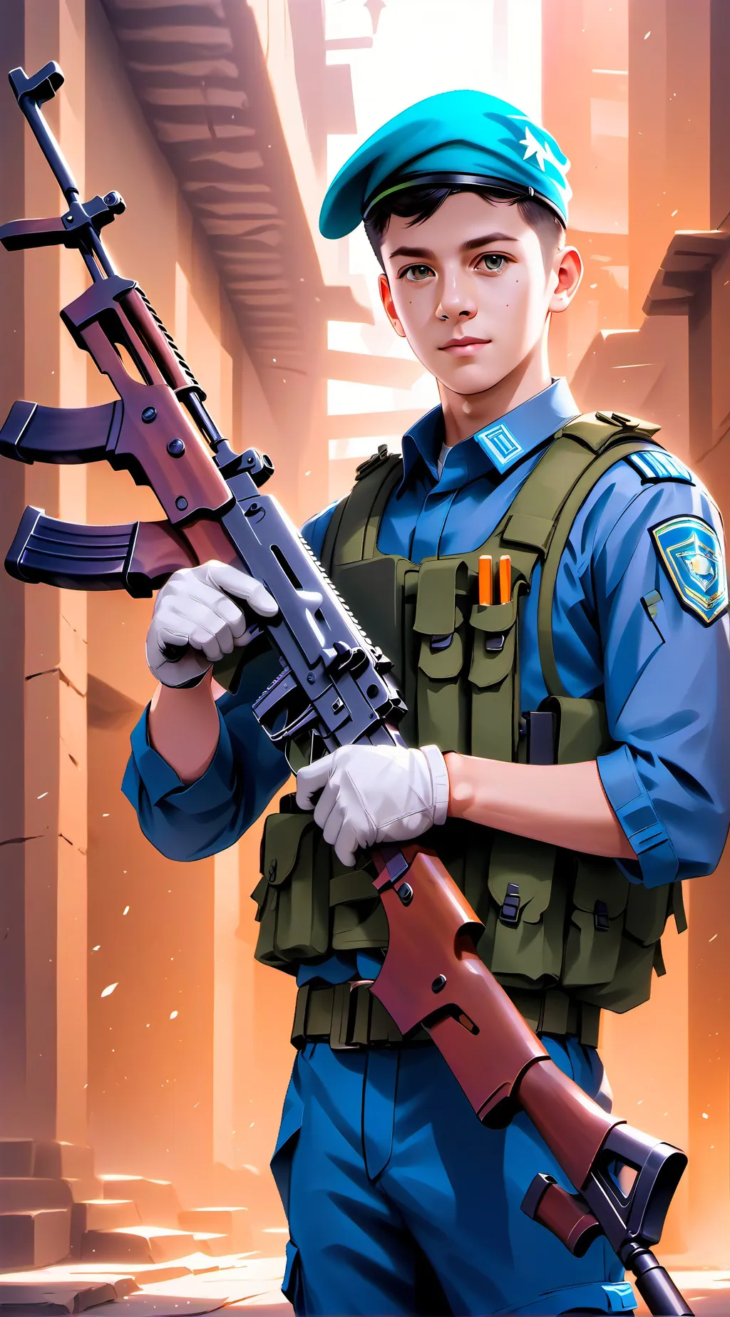 ai character: carter background