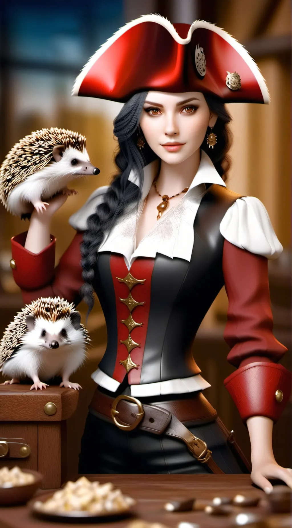 ai character: captain kai background