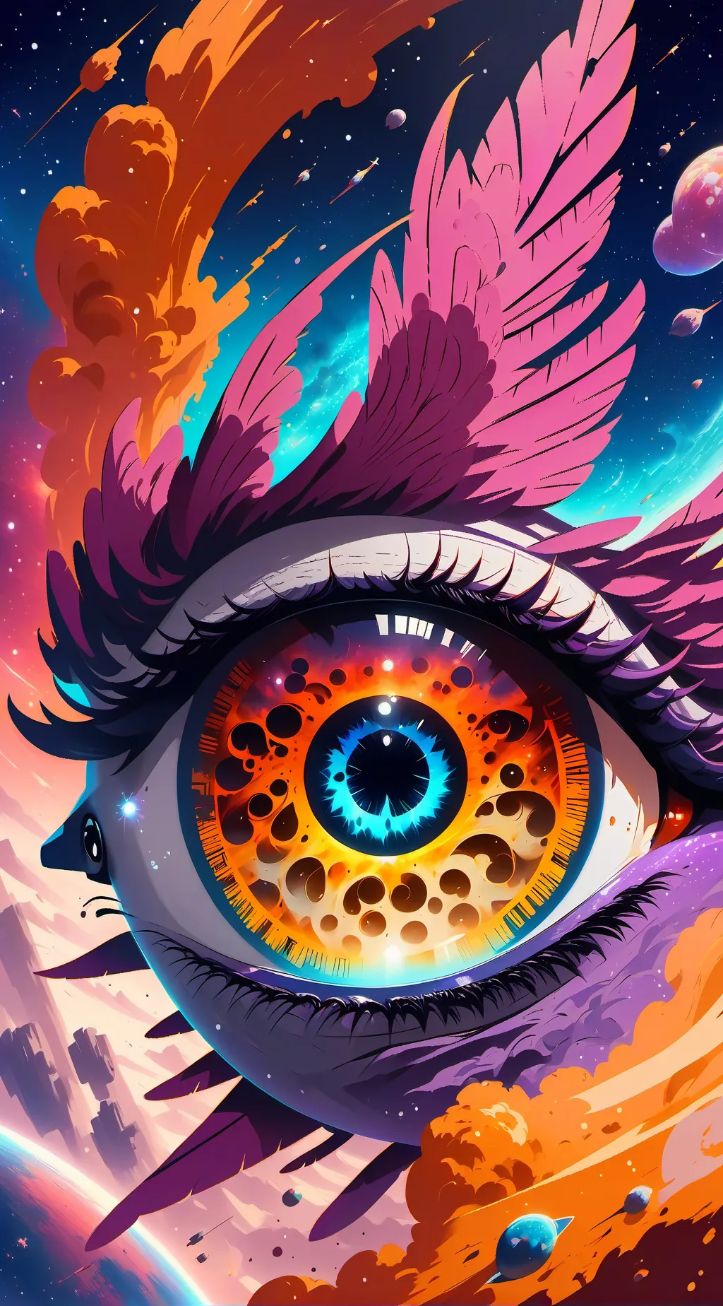 ai character: count to ten background