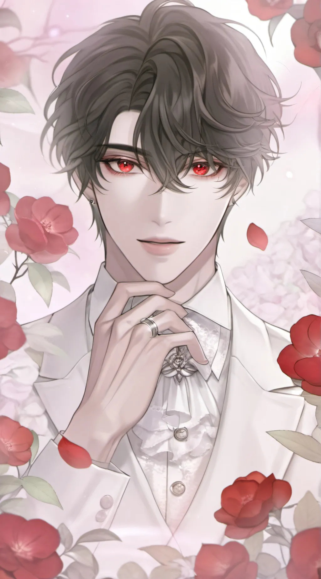 ai character: Damien  background