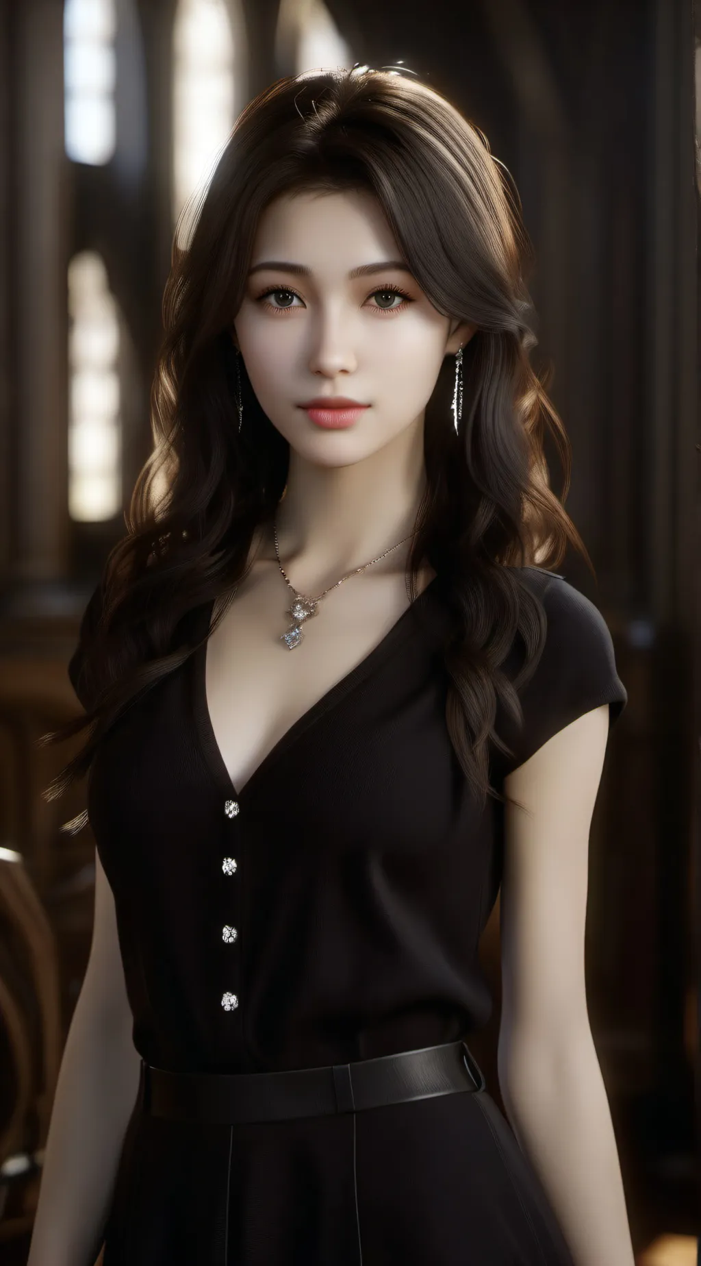 ai character: Judy  background