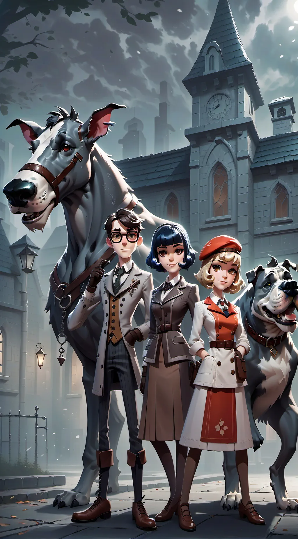 ai character: Charlie background
