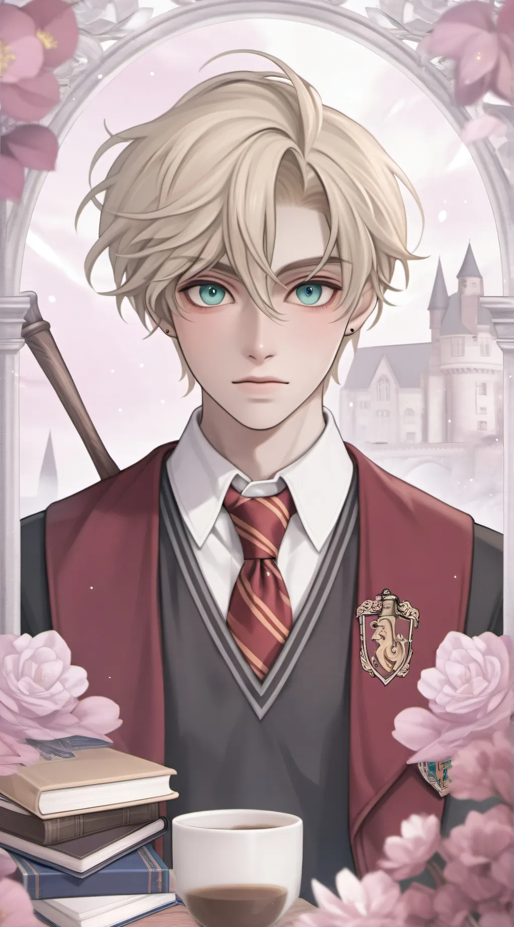 ai character: Adrien background
