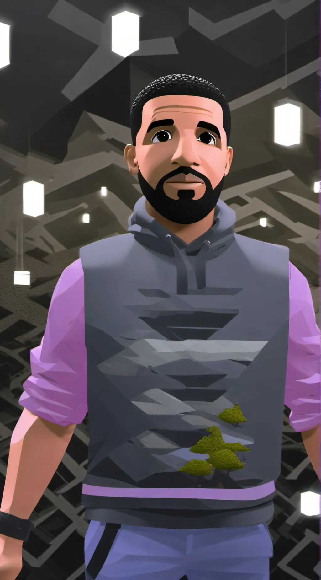 ai character: Drake  background