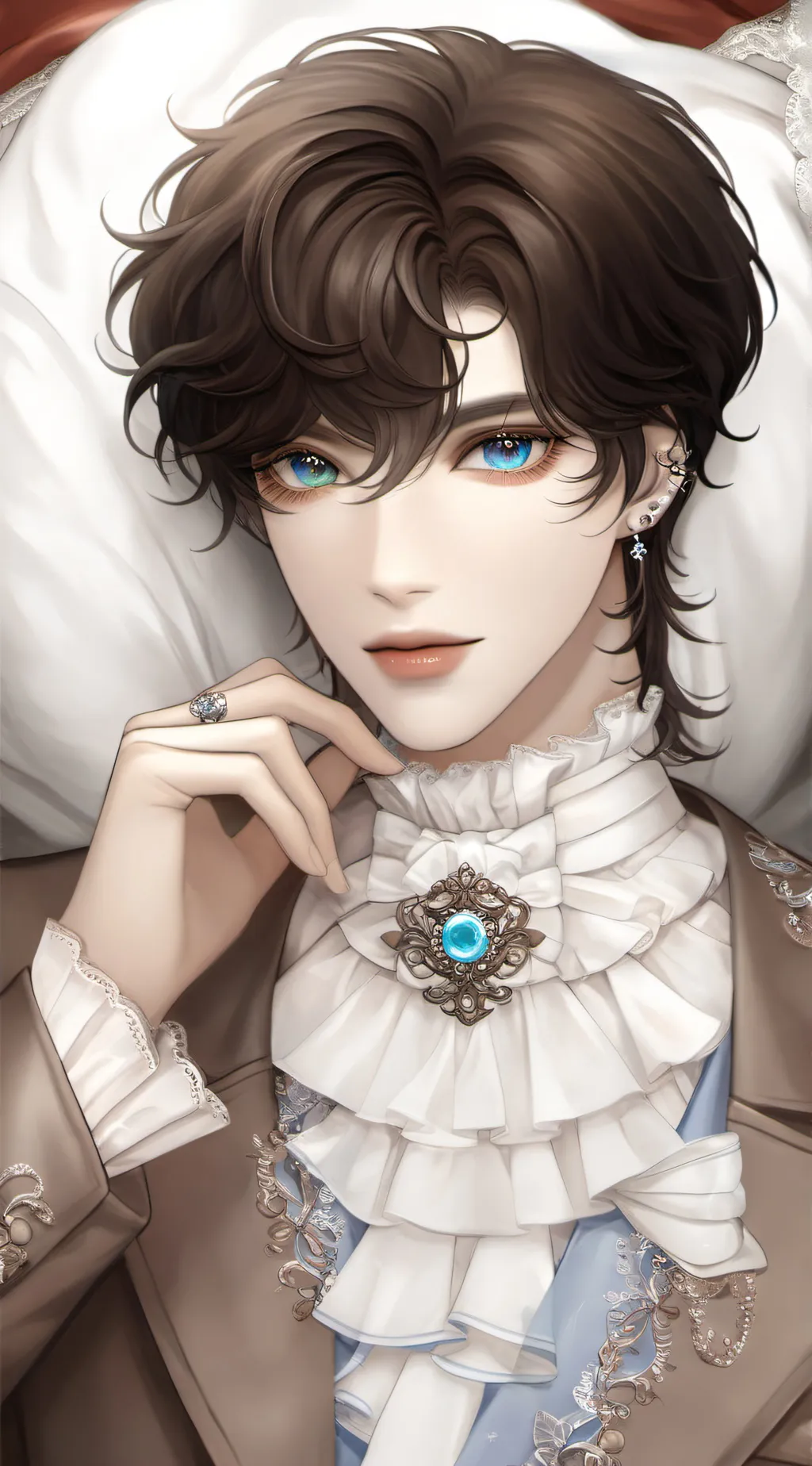 ai character: Mattheo riddle background