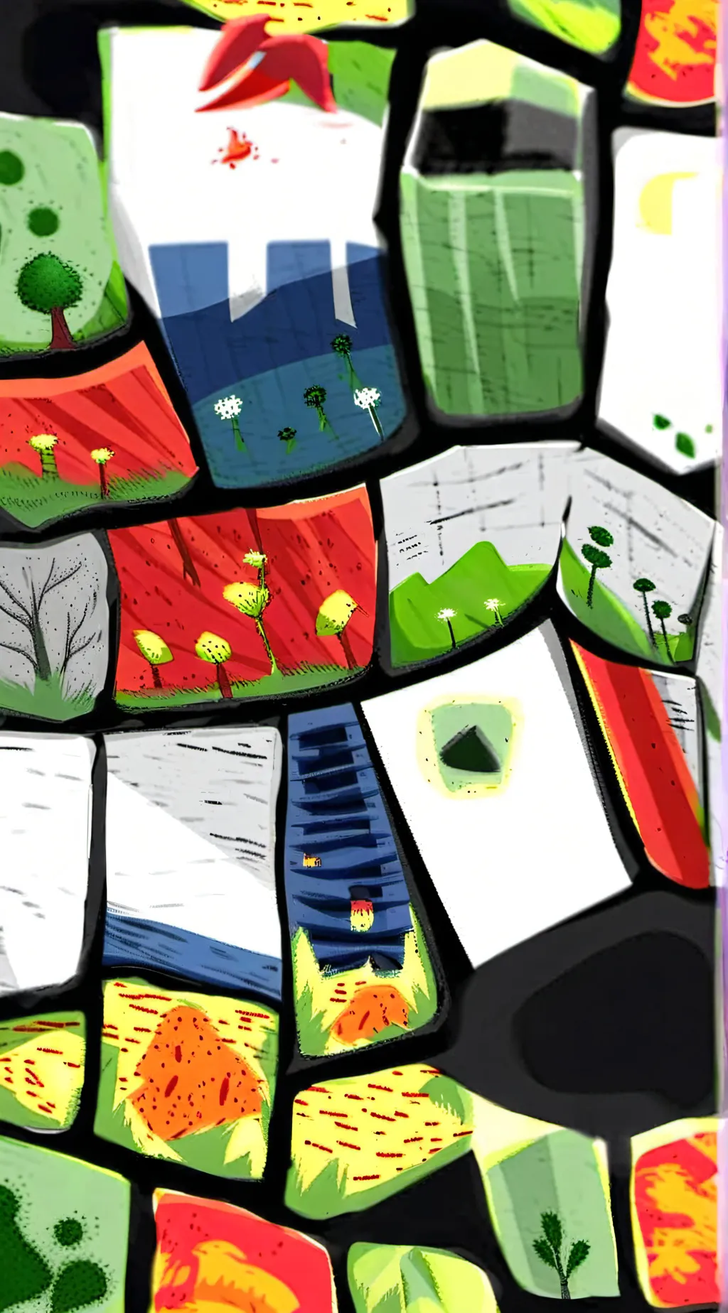 ai character: BFB in your show! background