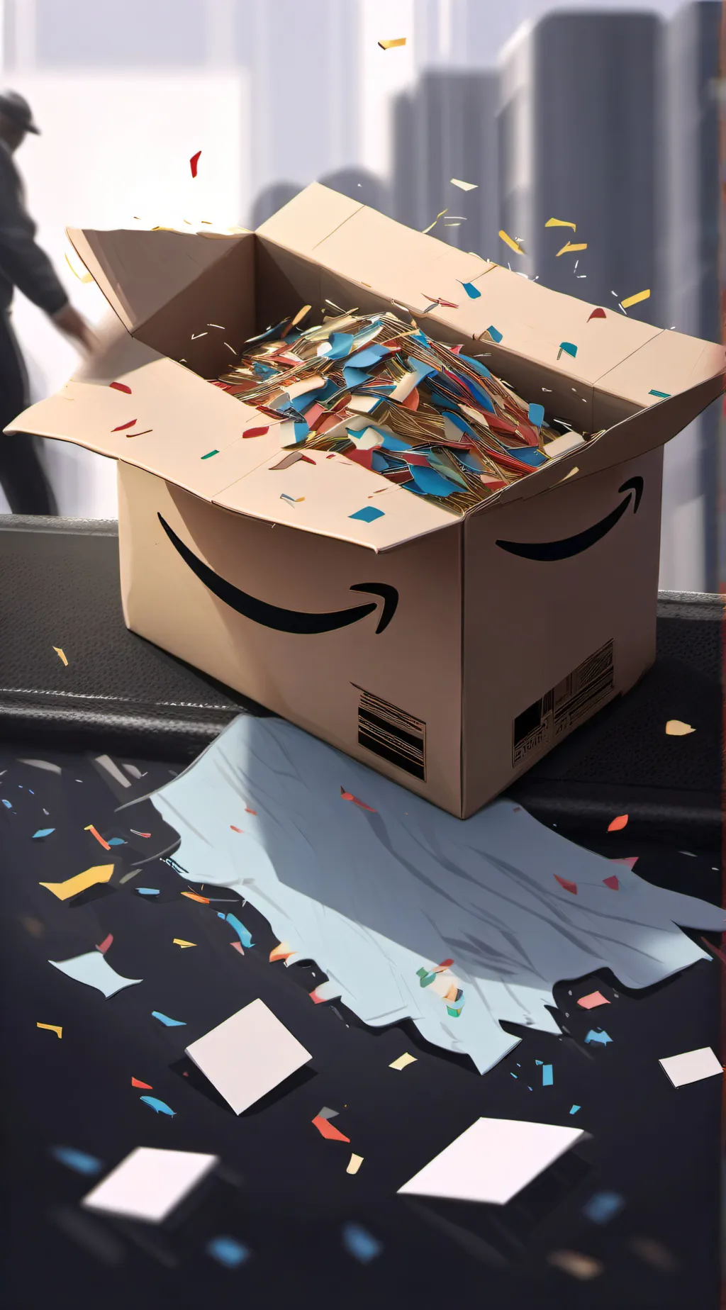ai character: amazon background