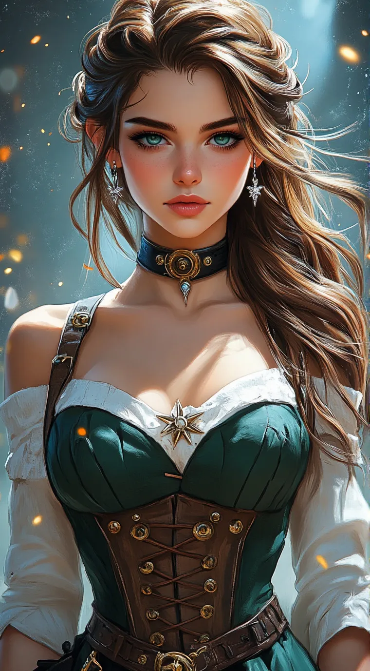 ai character: Sky Starbird background
