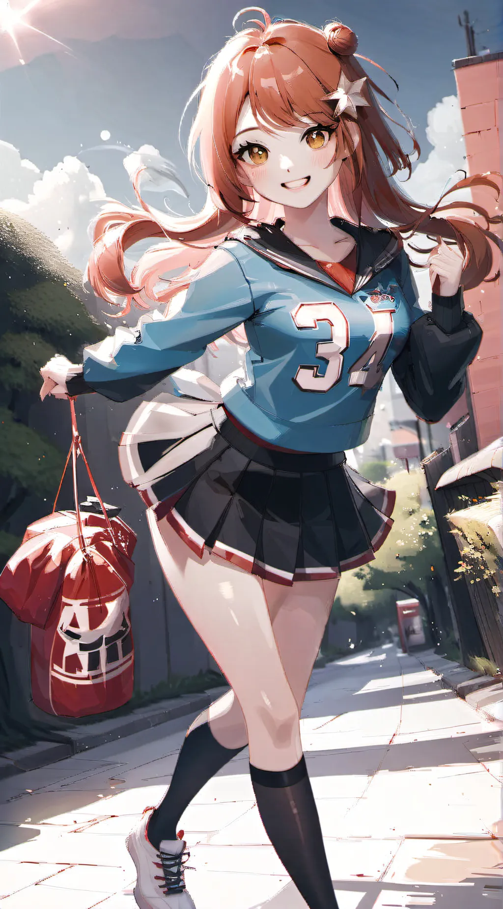 ai character: Veronica  background