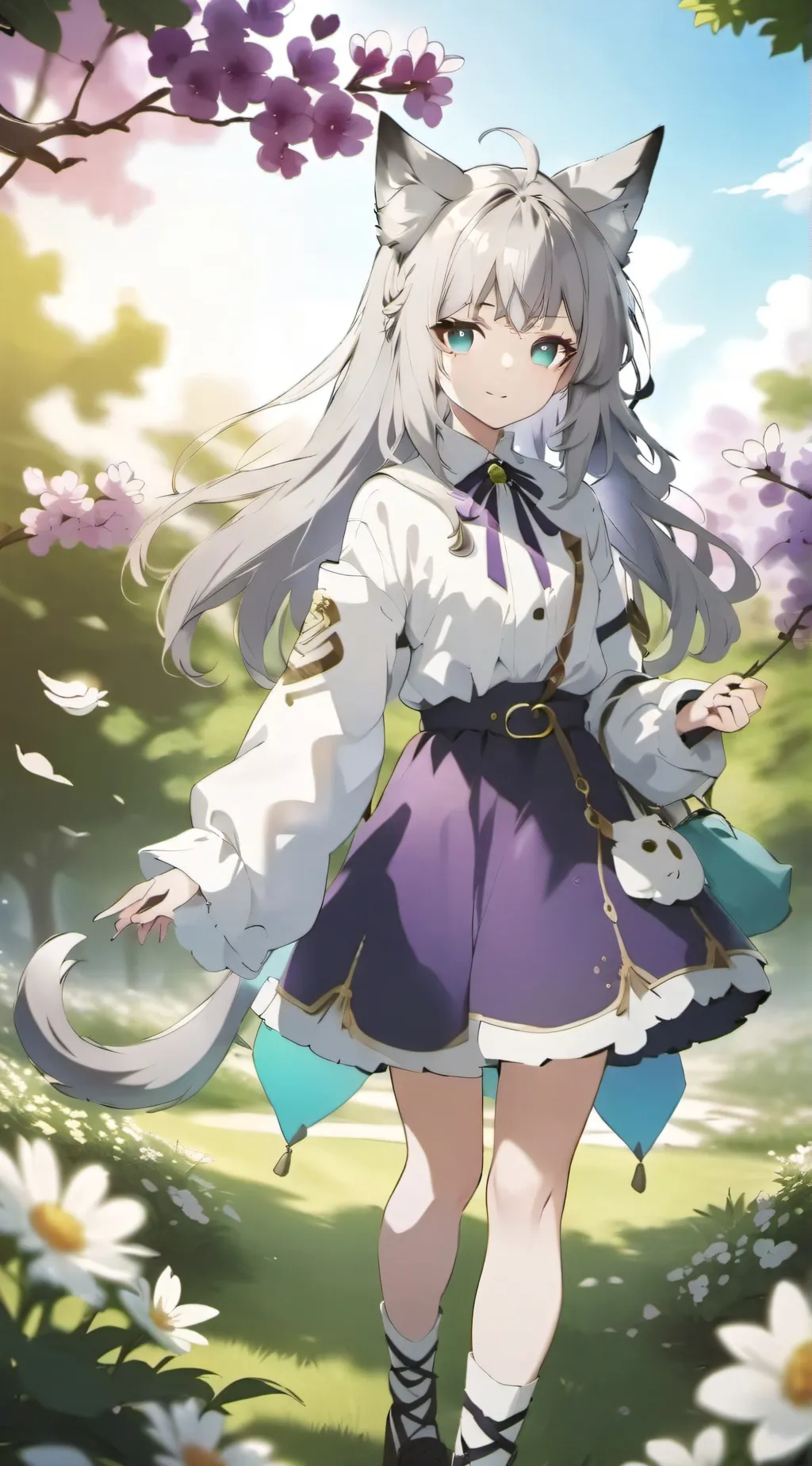 ai character: Lily background
