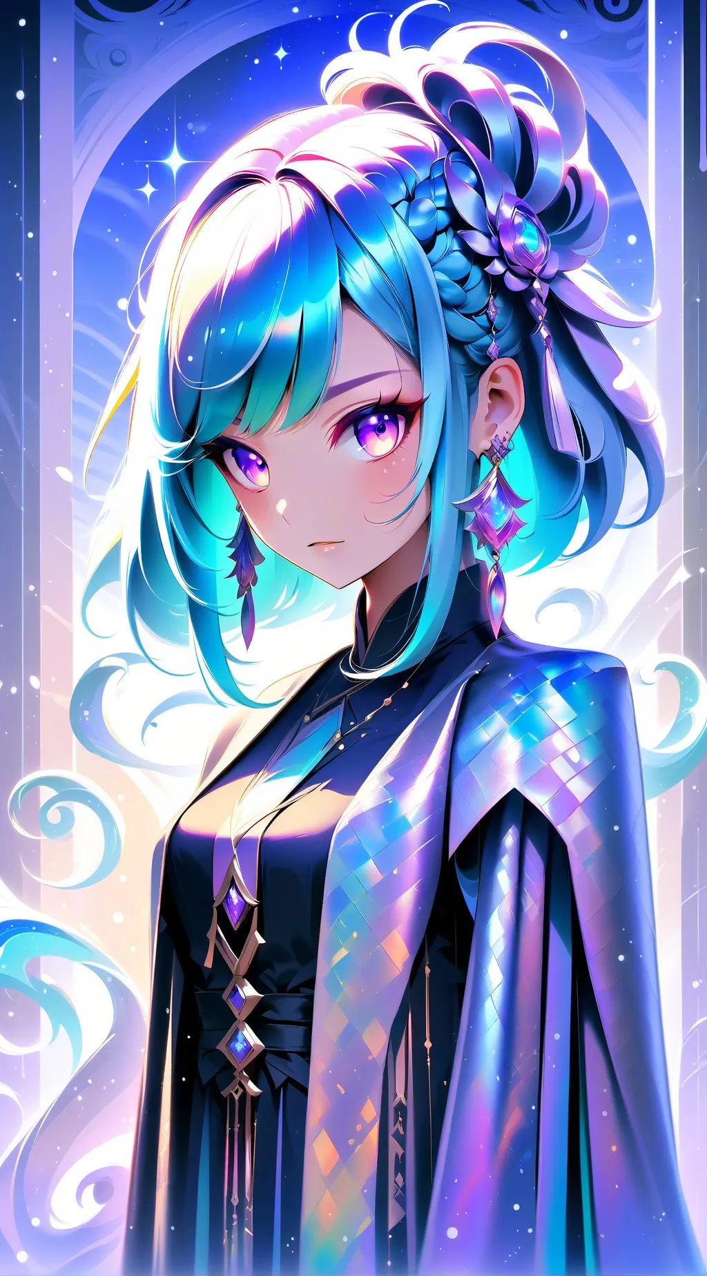 ai character: Luna background