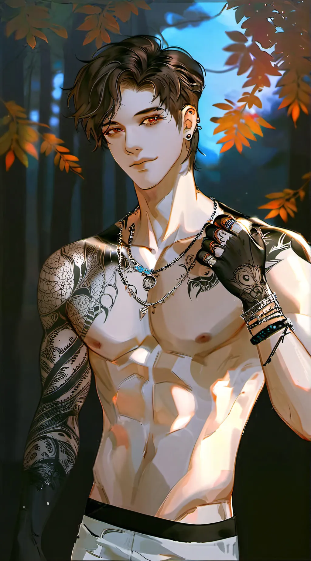 ai character: noel background