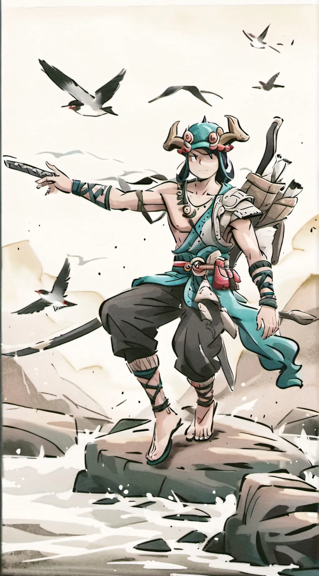 ai character: kenji background