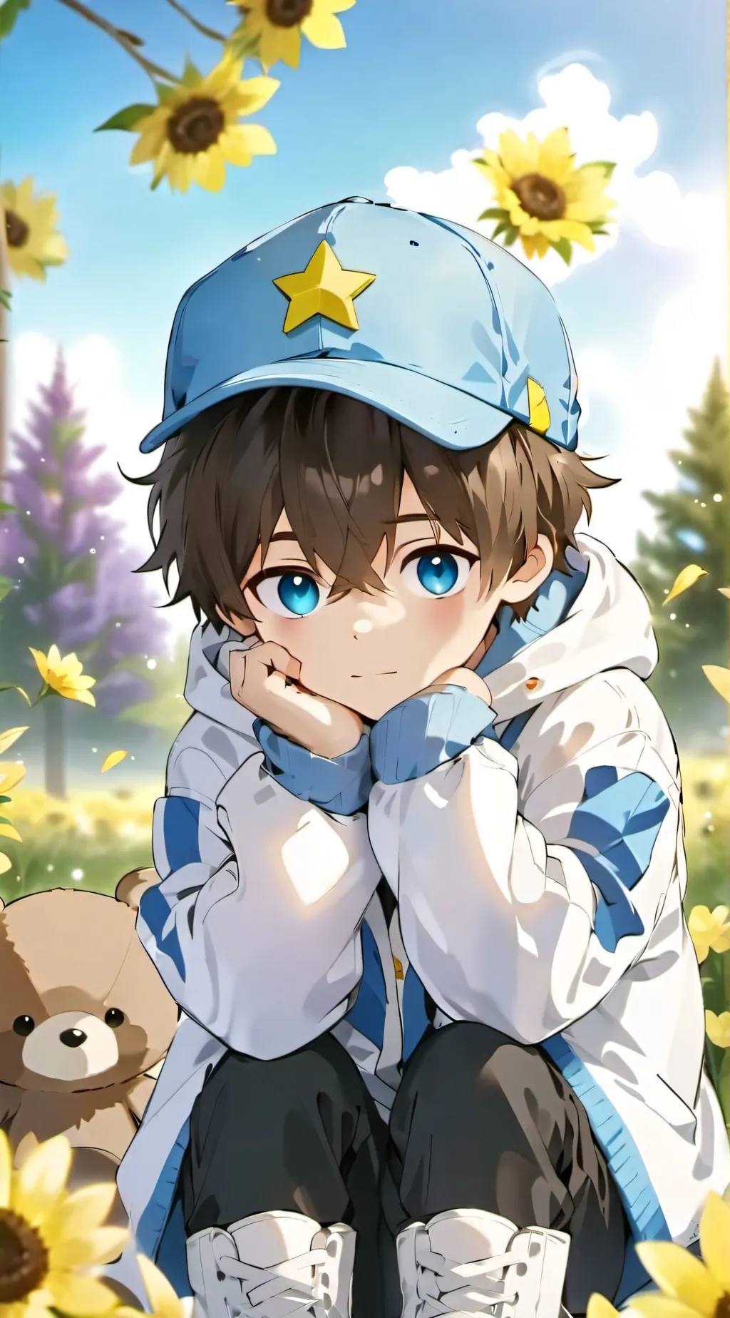 ai character: @Oliver background