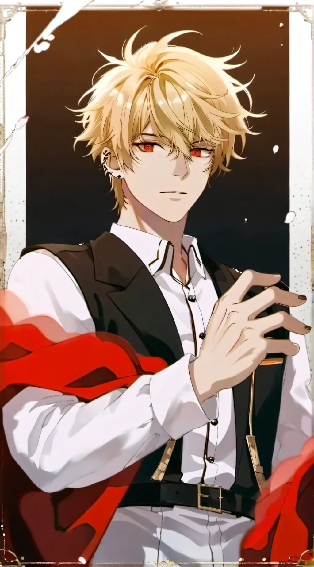 ai character: Bakugo :p background