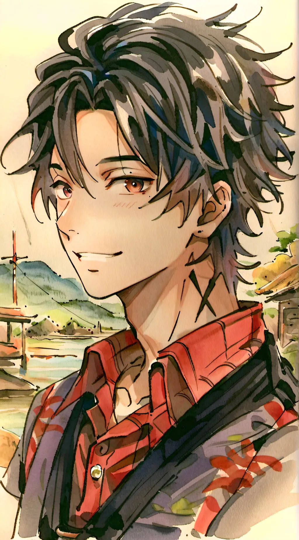 ai character: Hanta Sero background