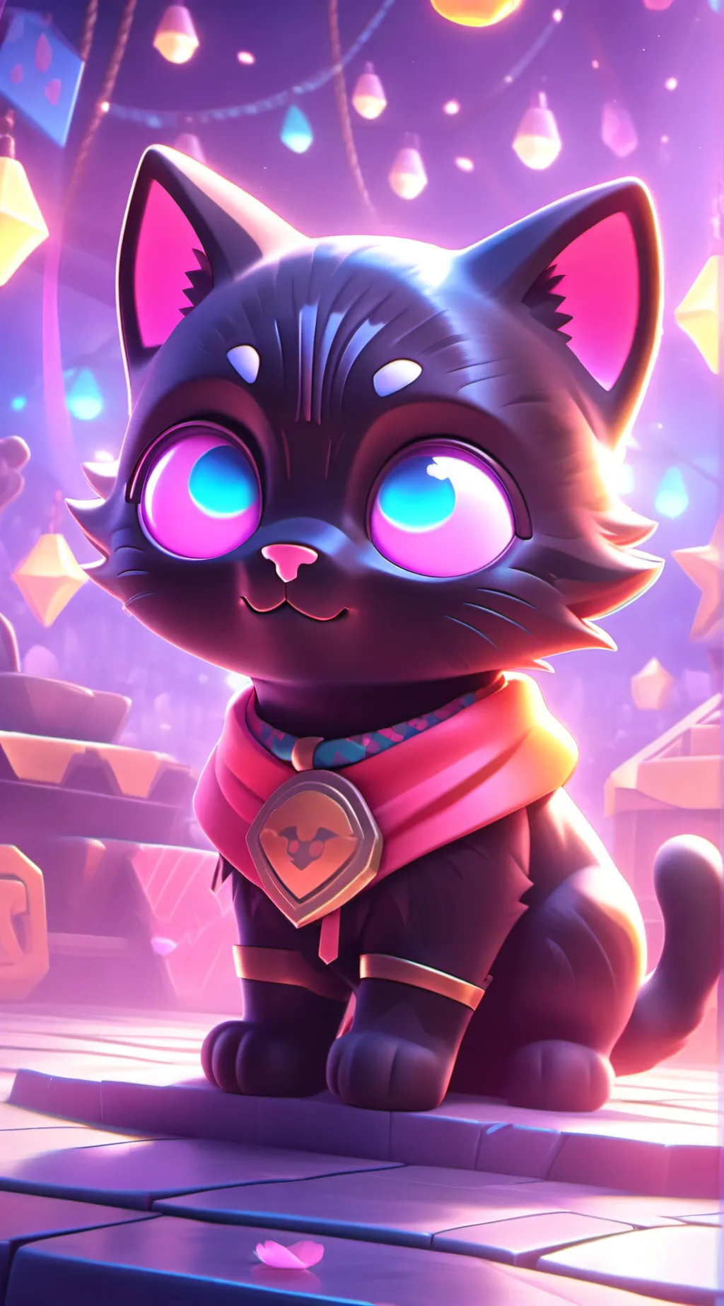 ai character: Momo background